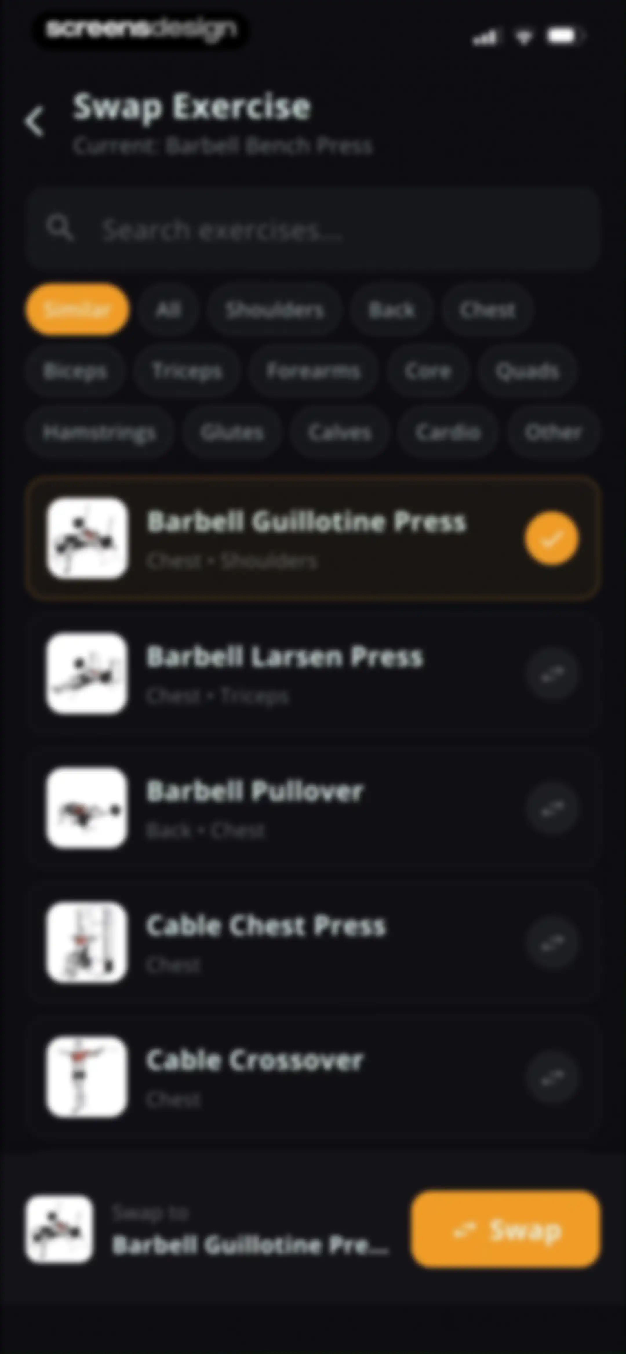 Stronger - Gym Workout Planner screen 51