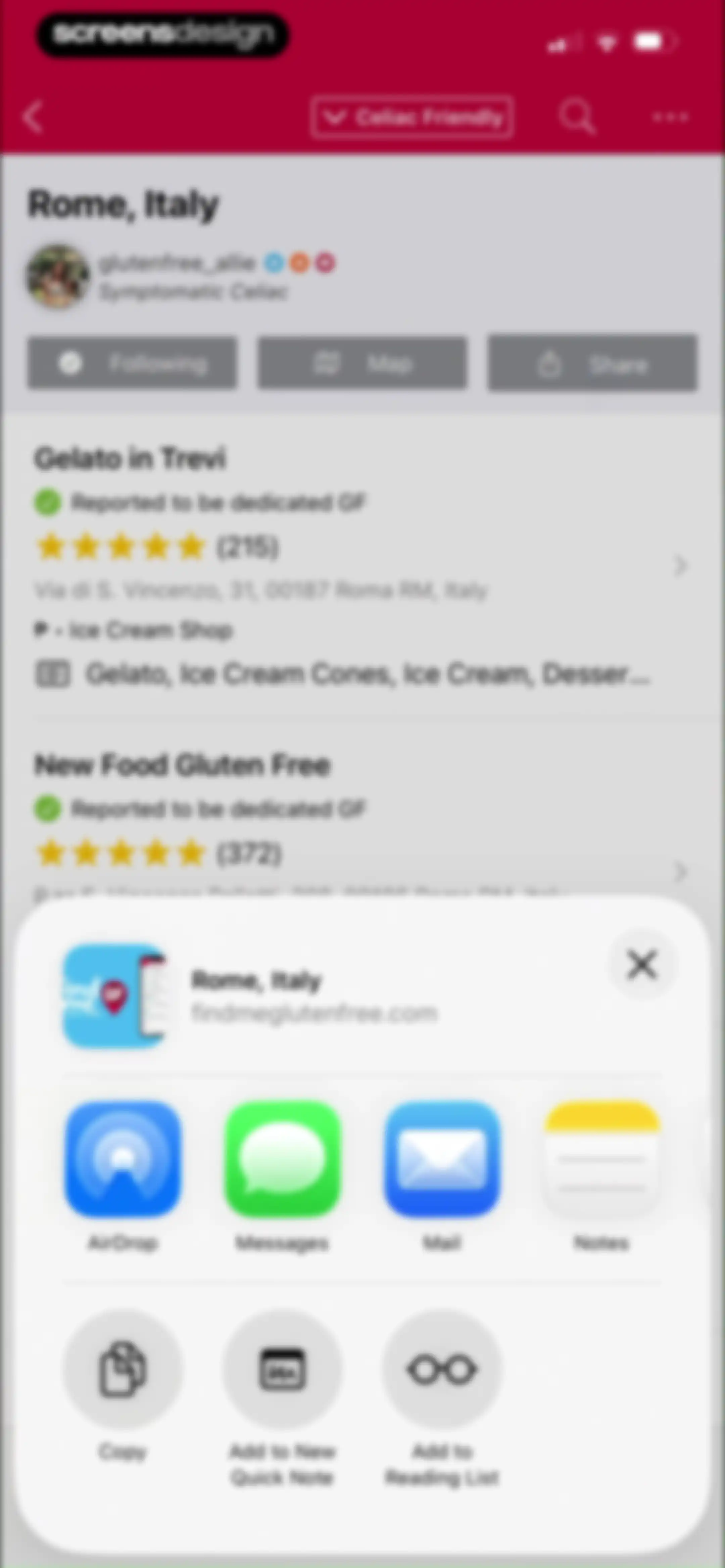 Find Me Gluten Free screen 123