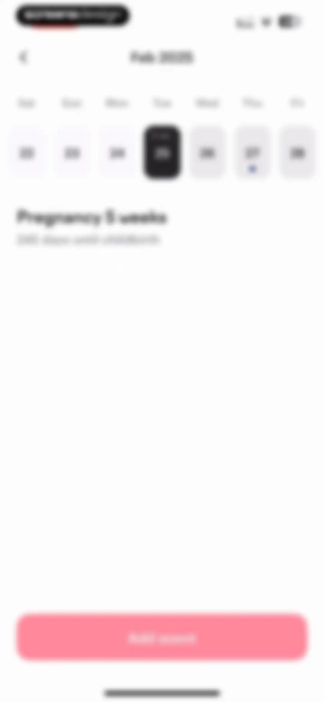 amma: Pregnancy & Baby Tracker screen 100