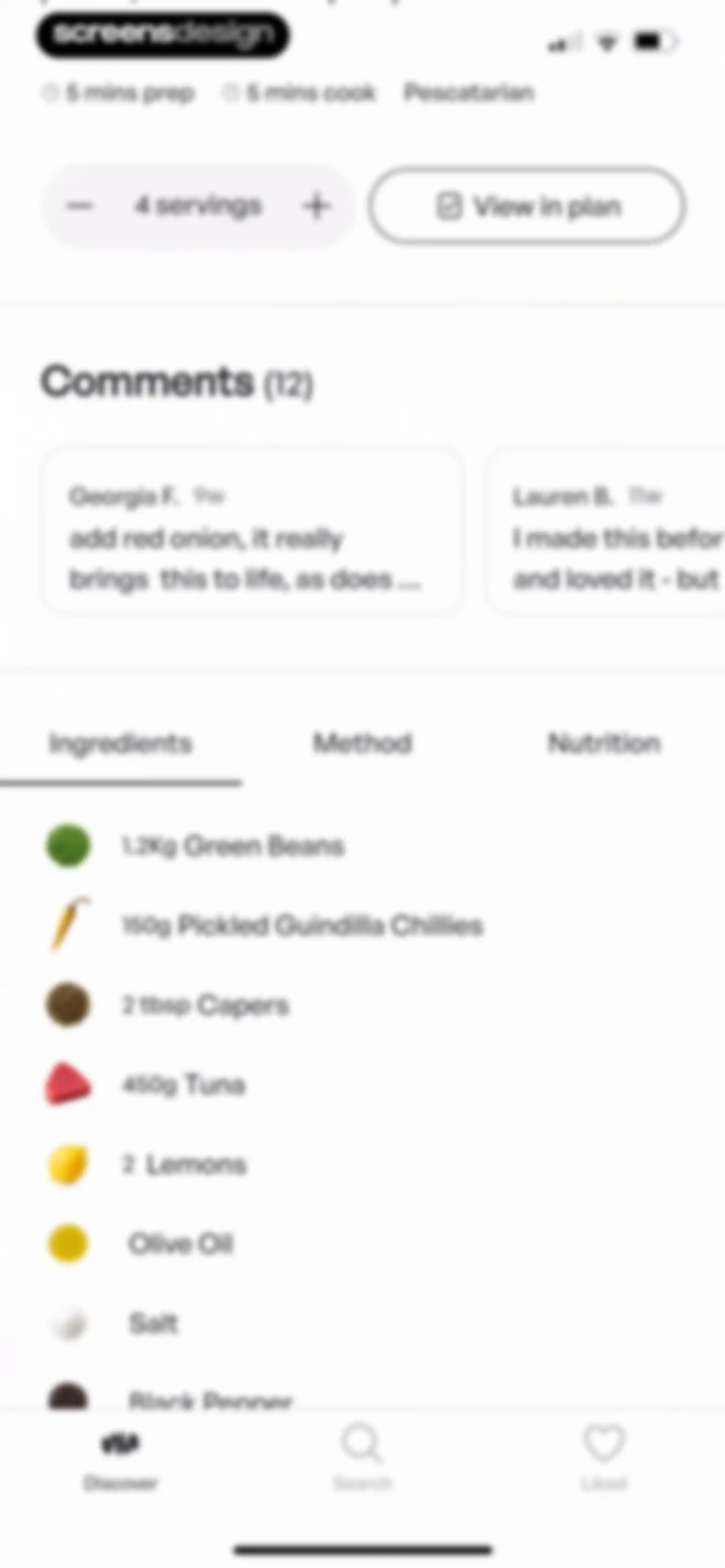 Mob: Meal Planner and Recipes screen 51