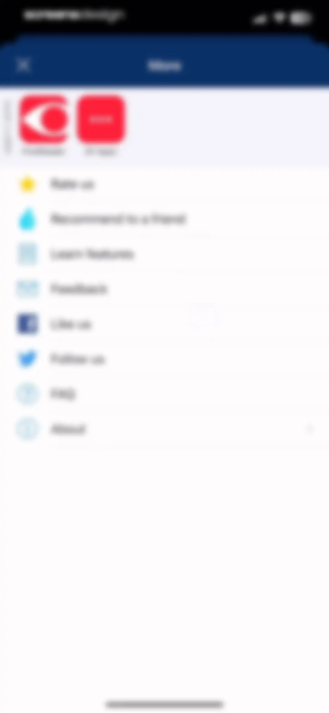 Business Card Reader screen 40