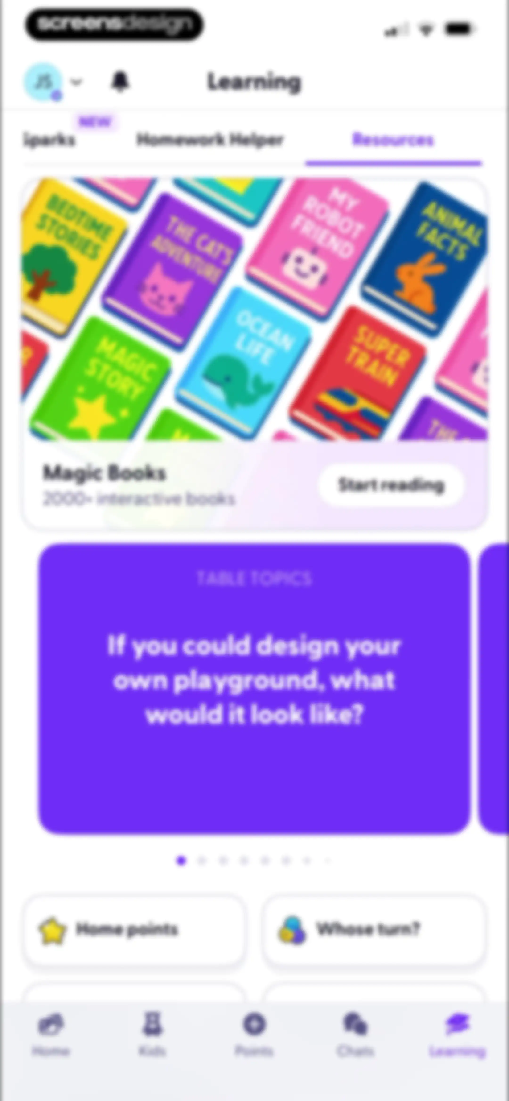ClassDojo screen 87