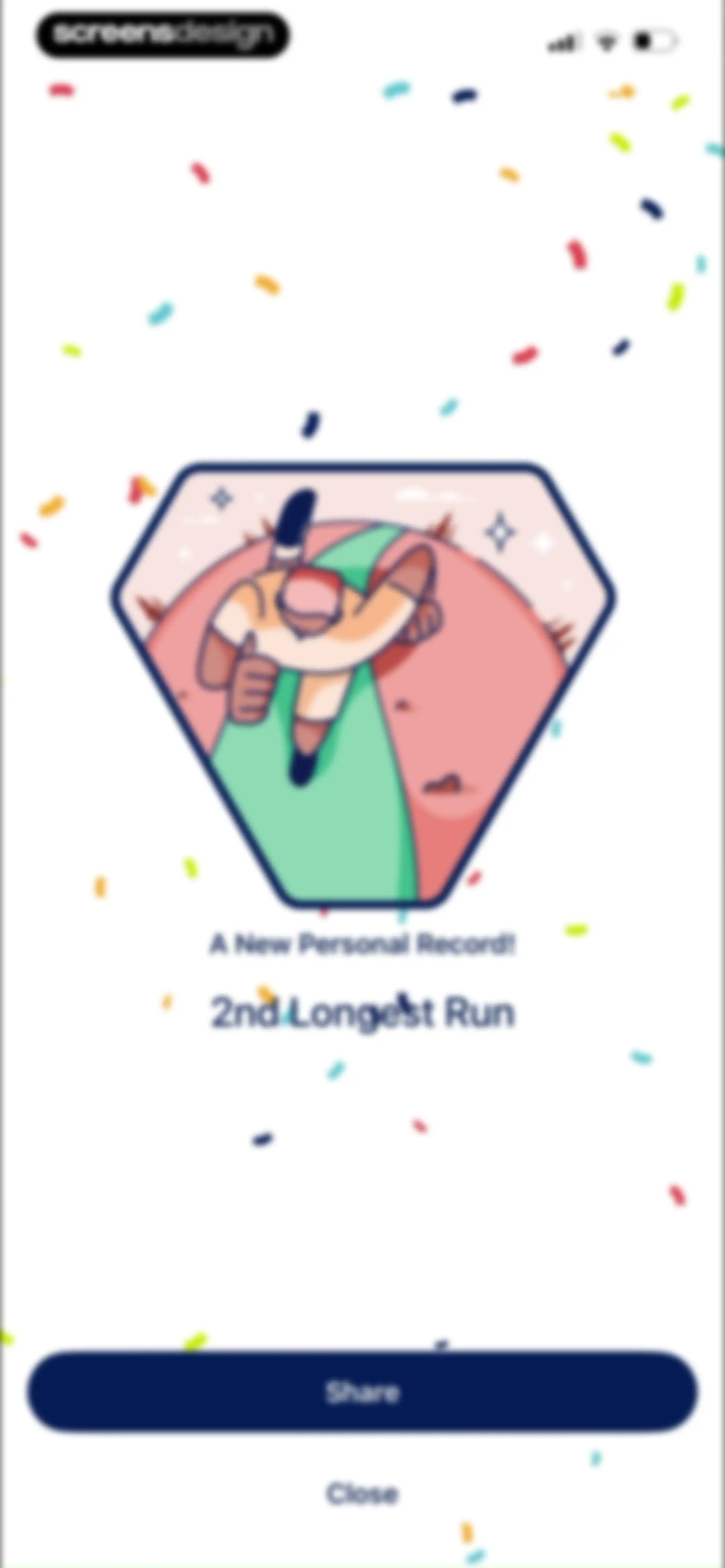 ASICS Runkeeper—Run Tracker screen 131