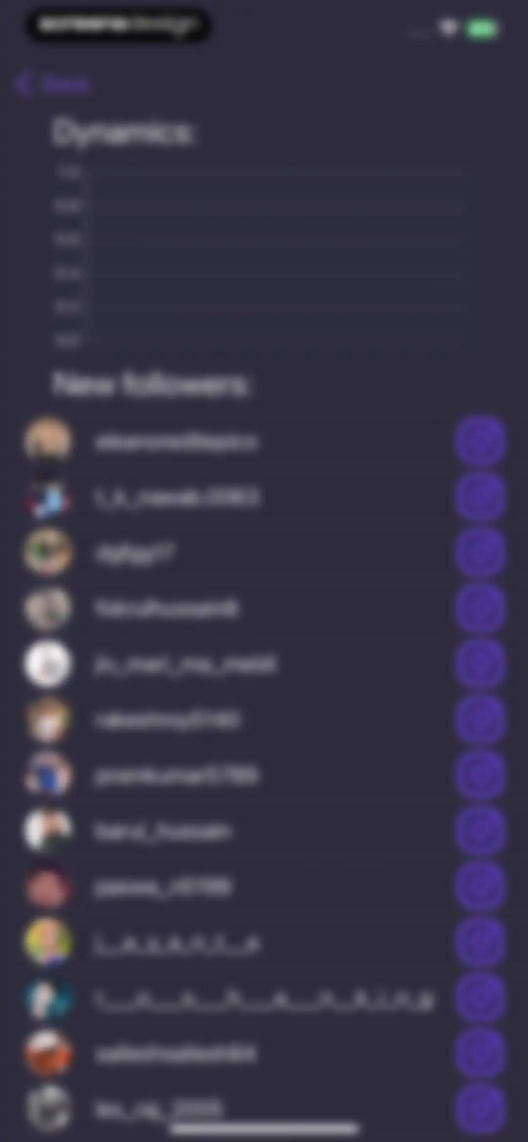 Unfollow Tracker: MyFollowers screen 13