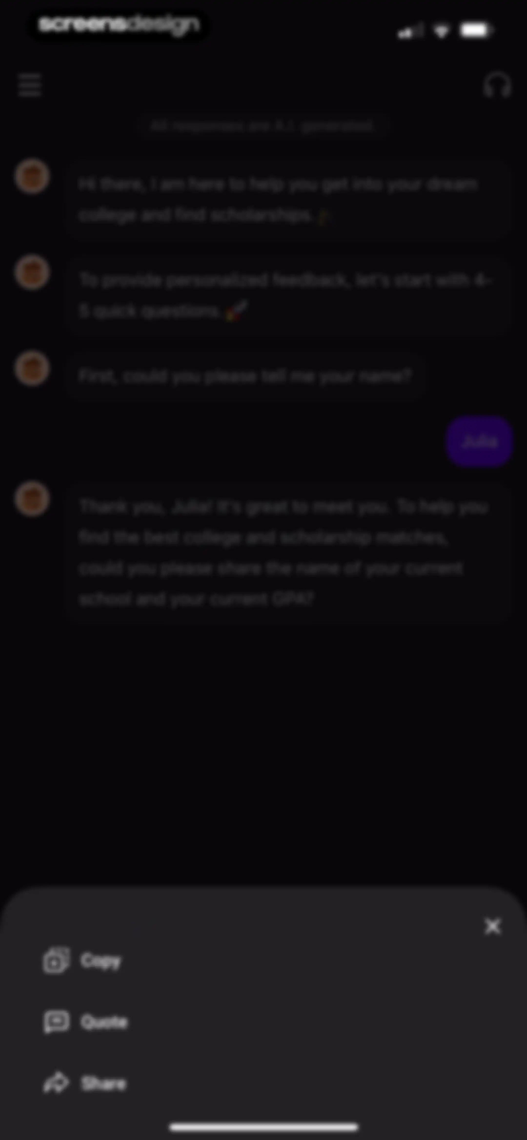 Answer.AI - Your AI tutor screen 105
