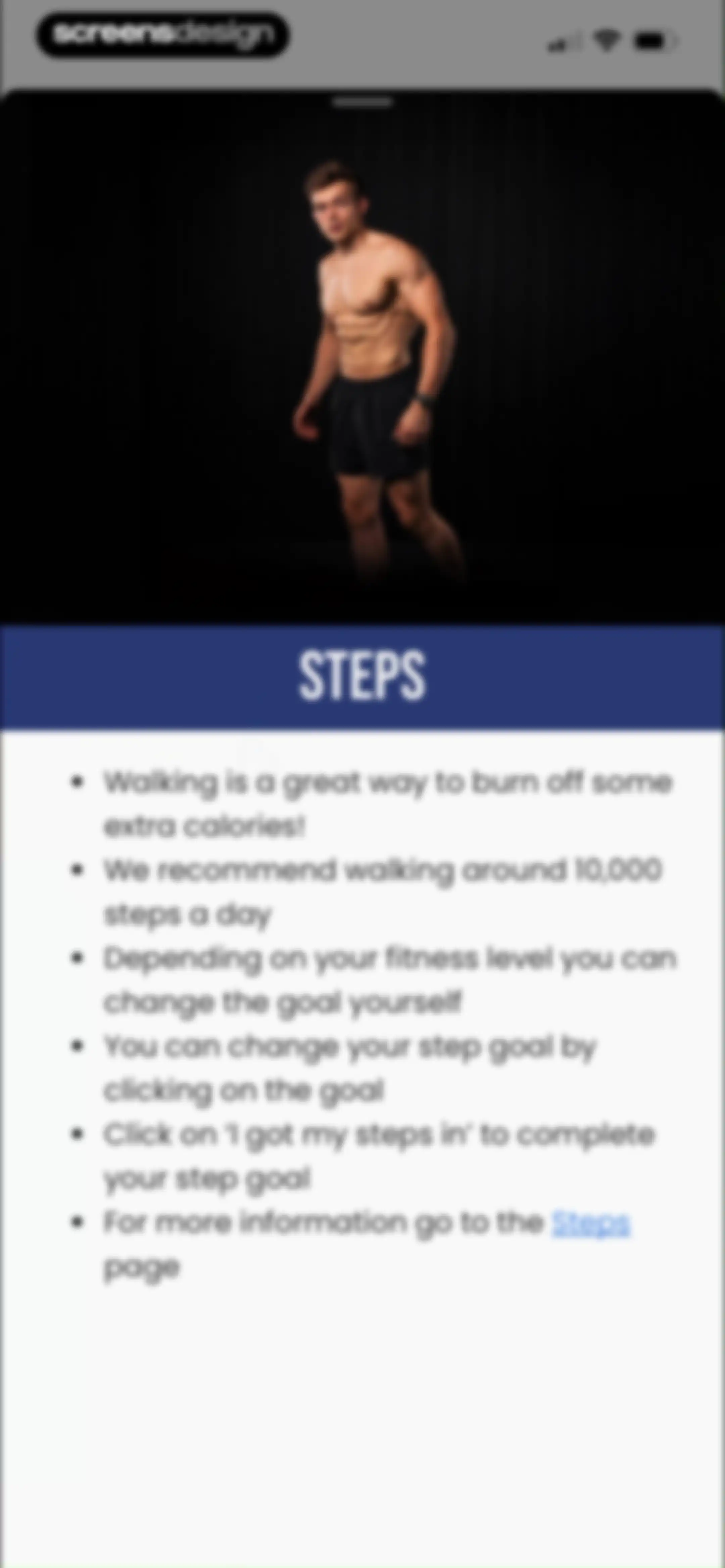 90 Day Challenge screen 65