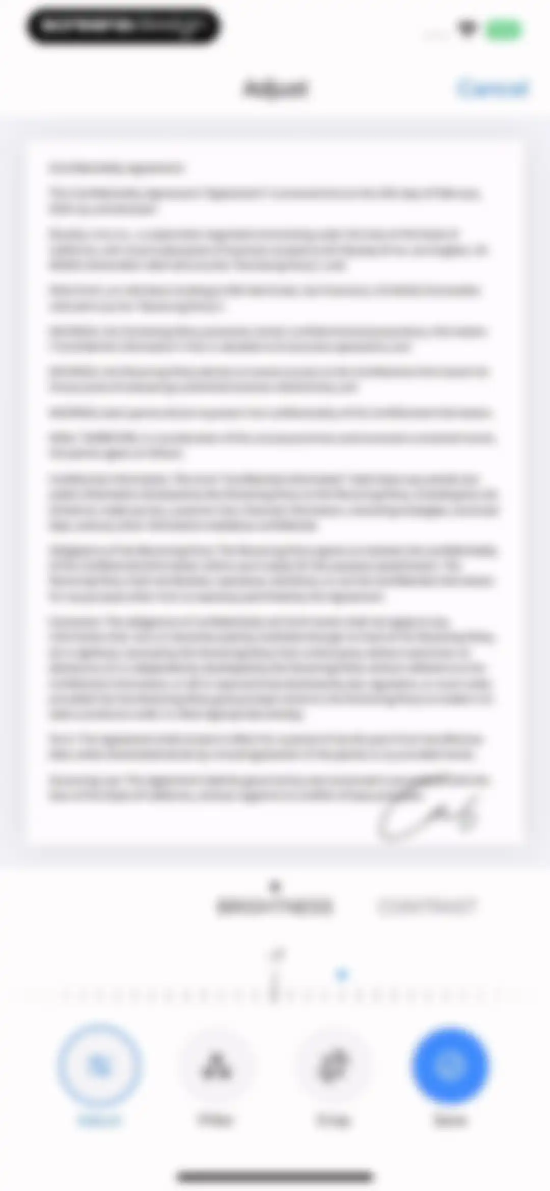Scanner Doc: Scan PDF Document screen 19