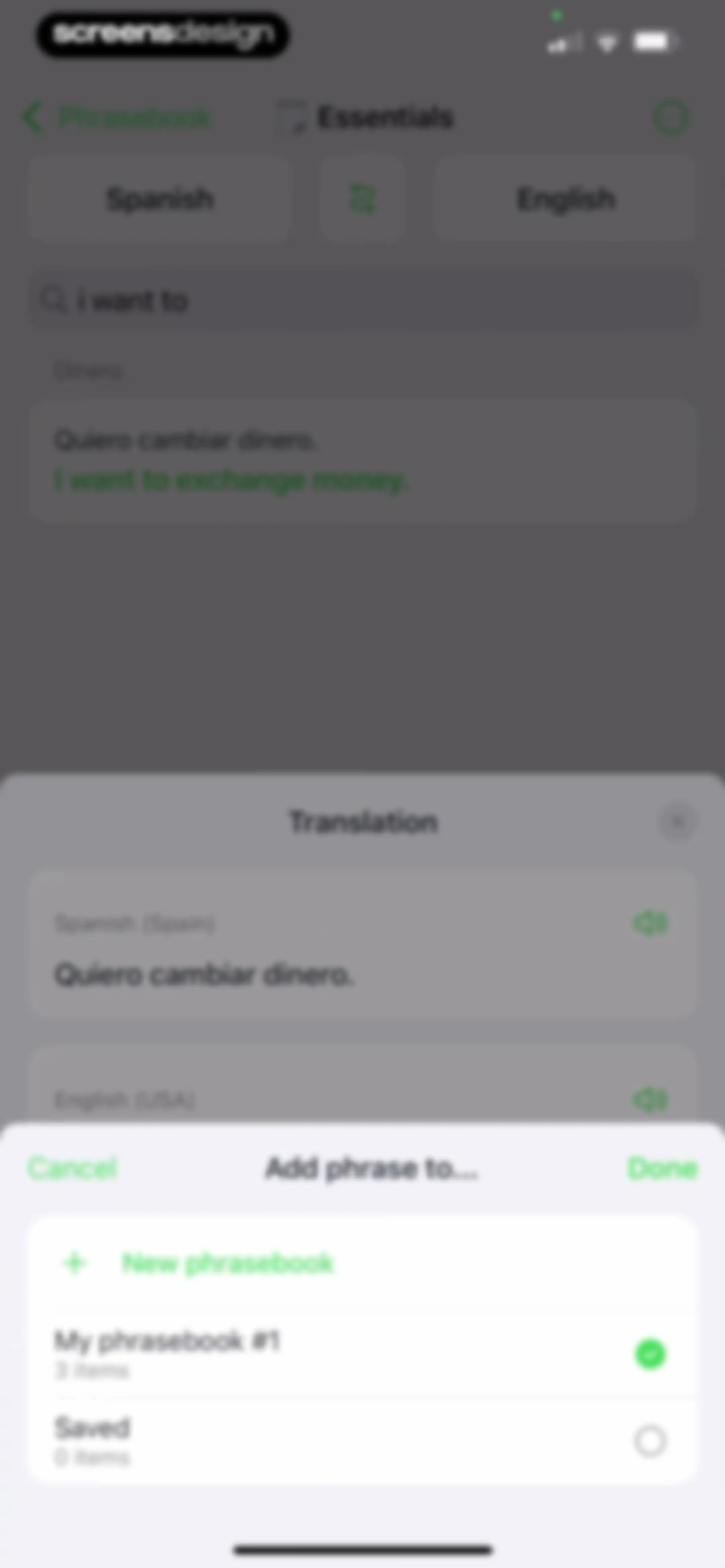 iTranslate Translator screen 72