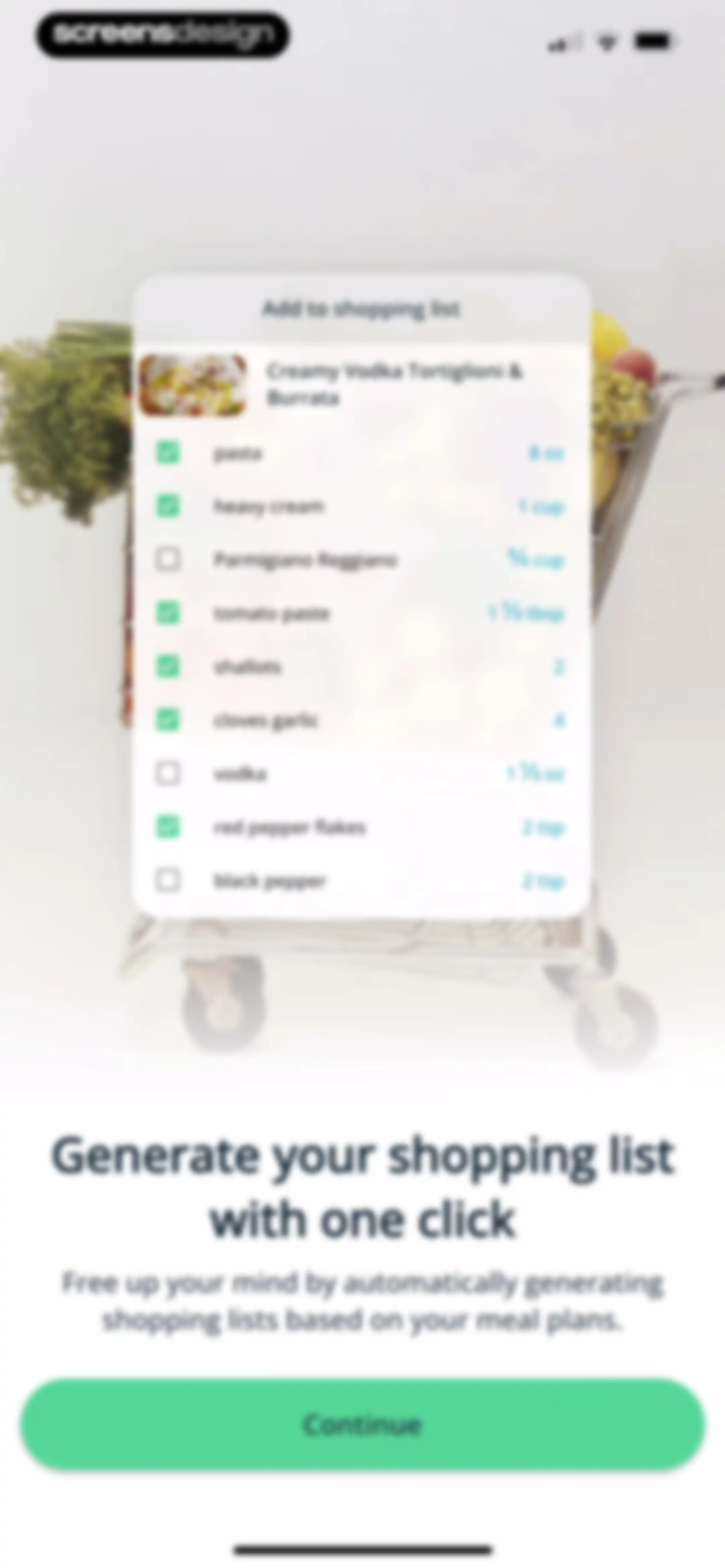 Stashcook: Recipe Keeper screen 6