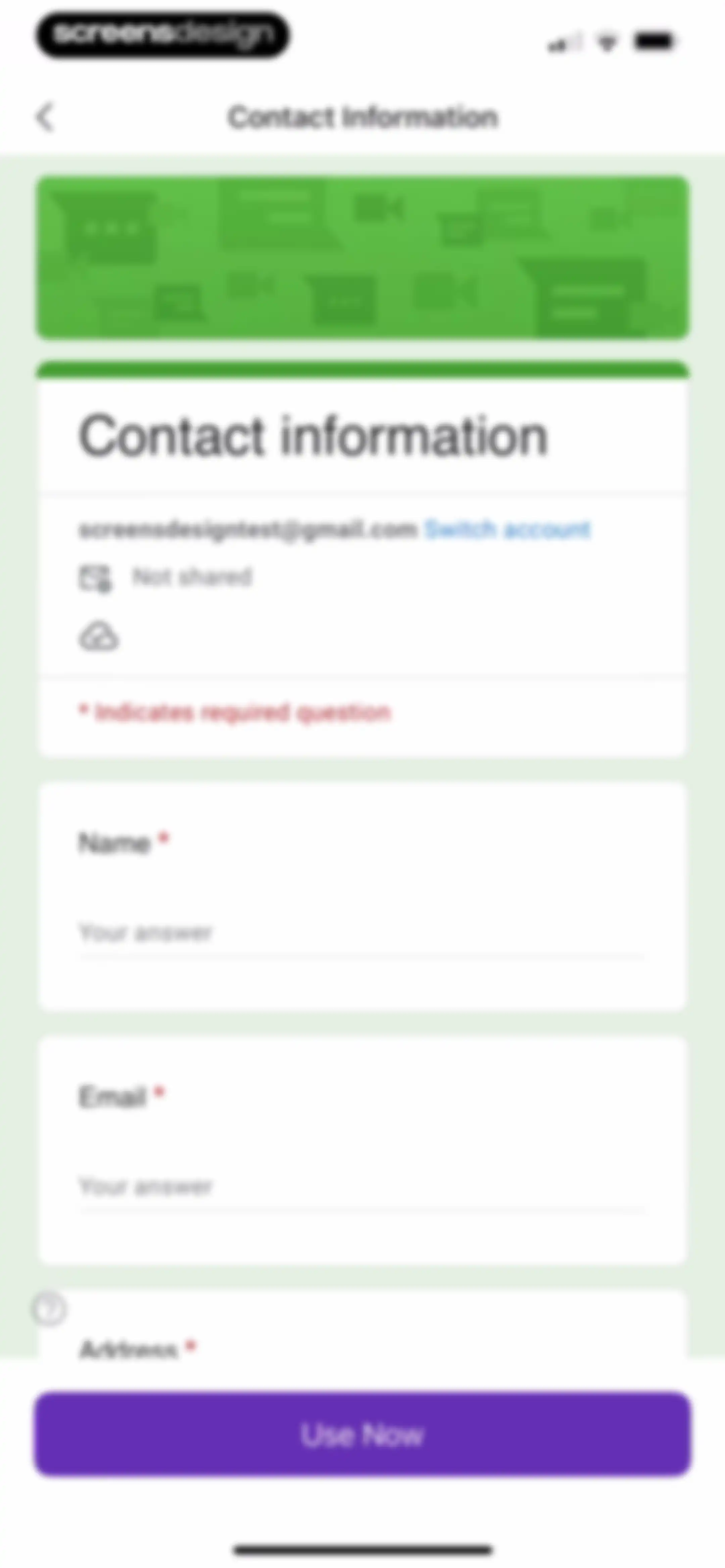 Forms for Google Docs screen 93