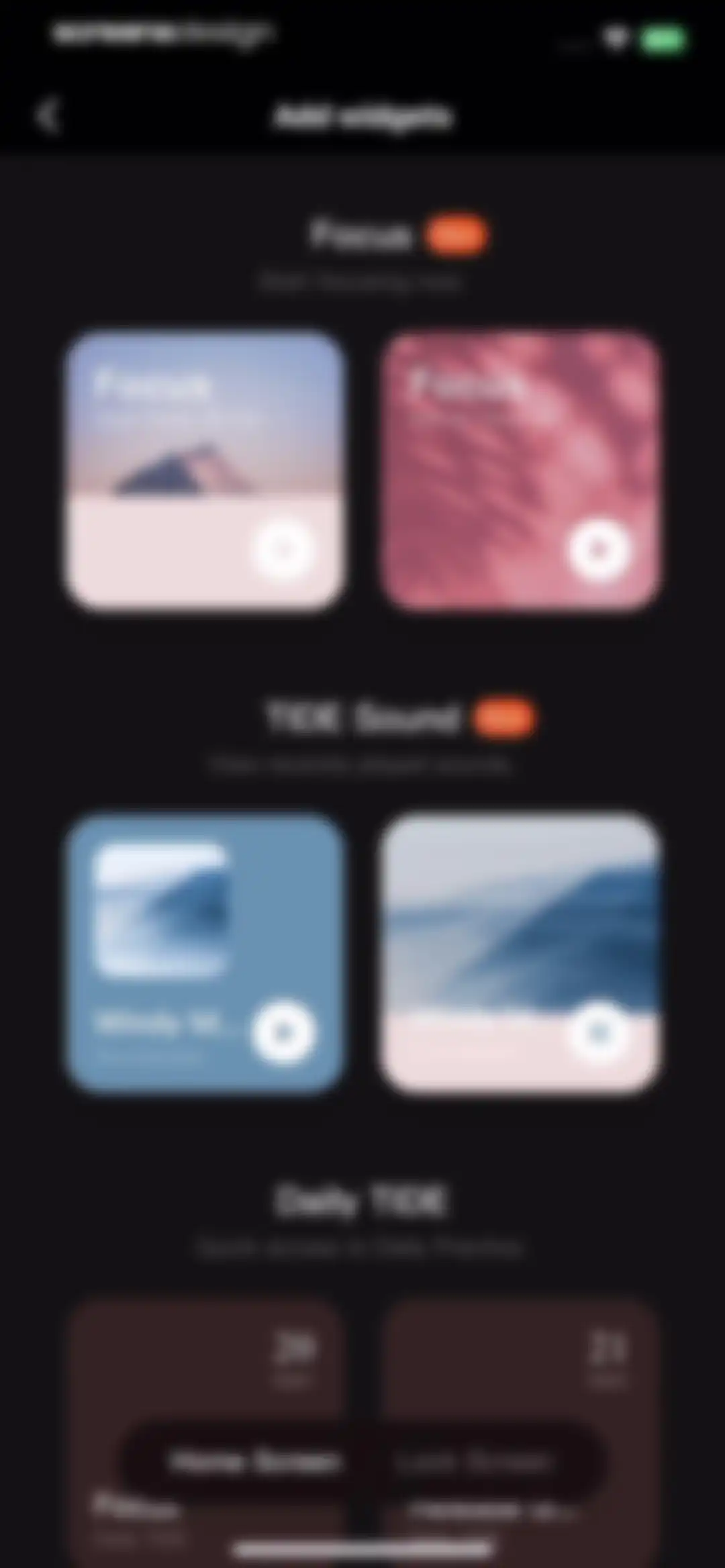 TIDE: Sleep, Focus, Meditation screen 131
