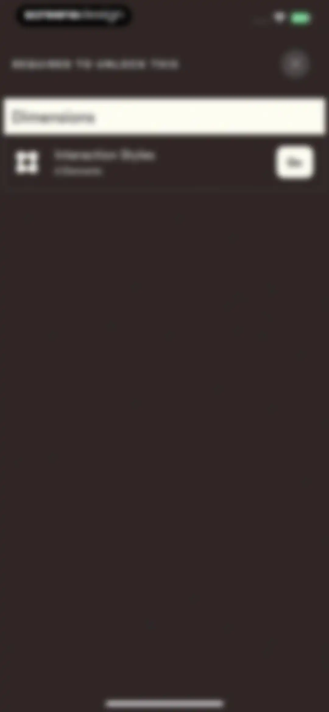 Dimensional: Personality Test screen 144