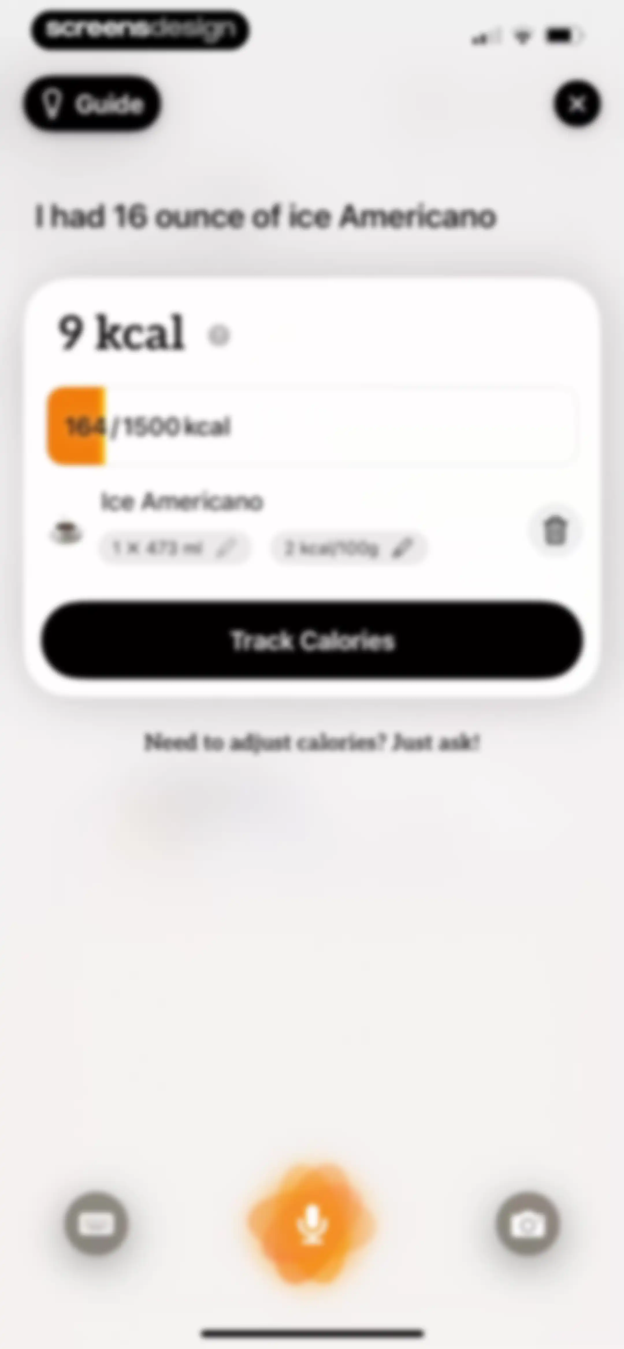 CalBot: AI Calorie Tracker screen 35