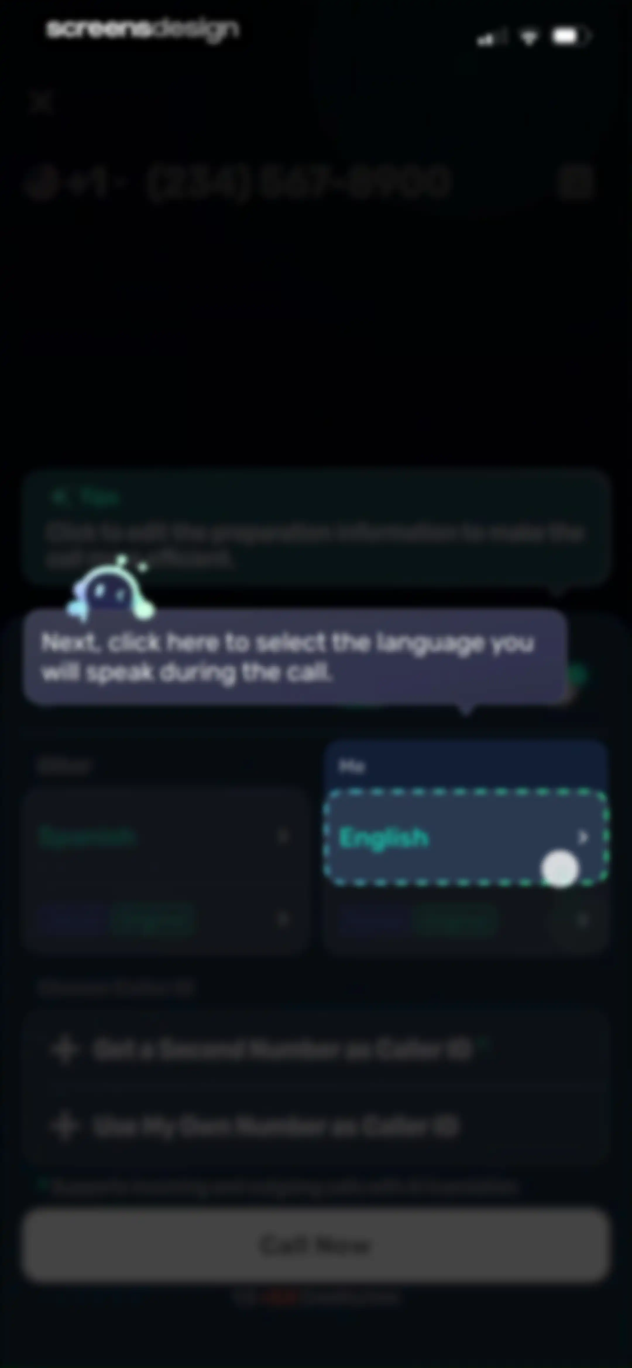 AI Phone:Call&Voice Translator screen 61