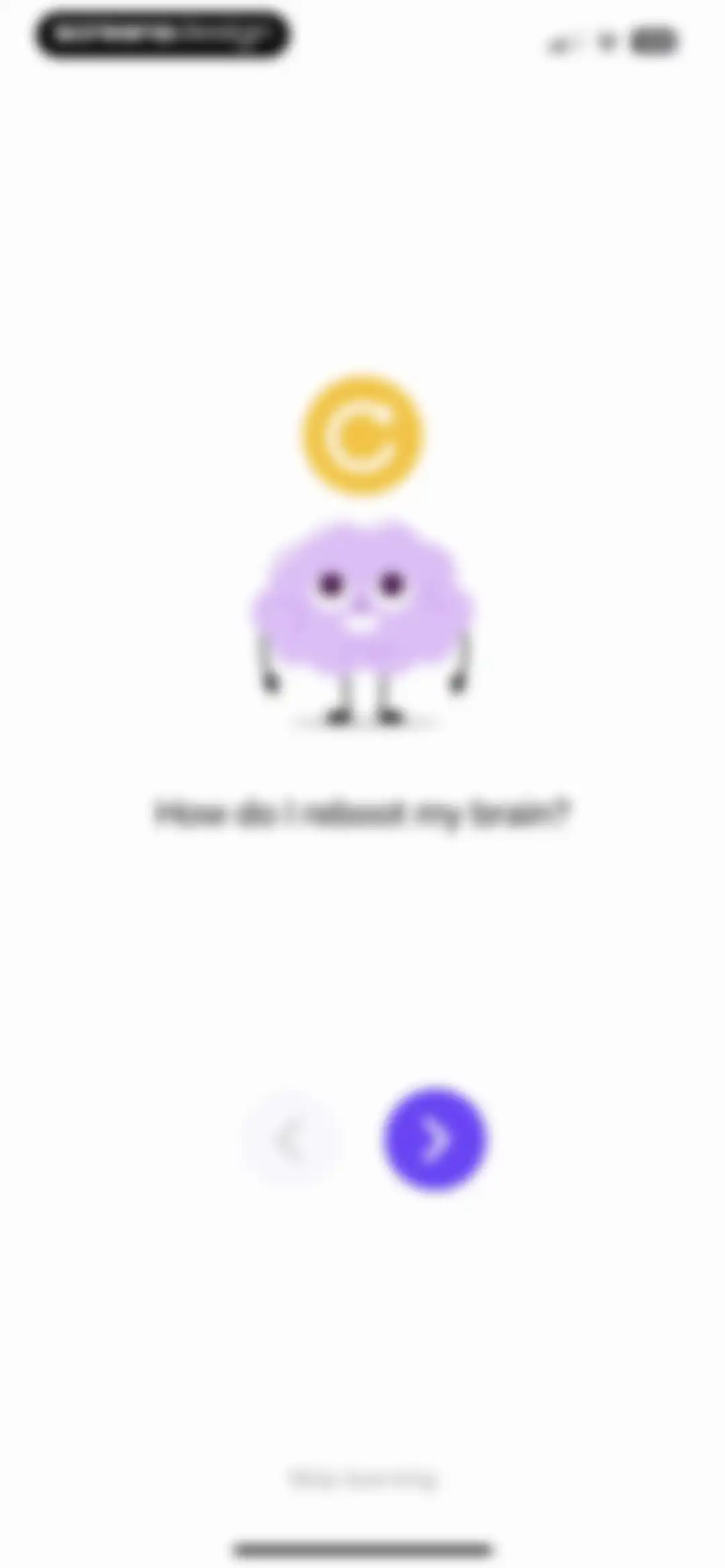 Brainbuddy: Quit PMO screen 35
