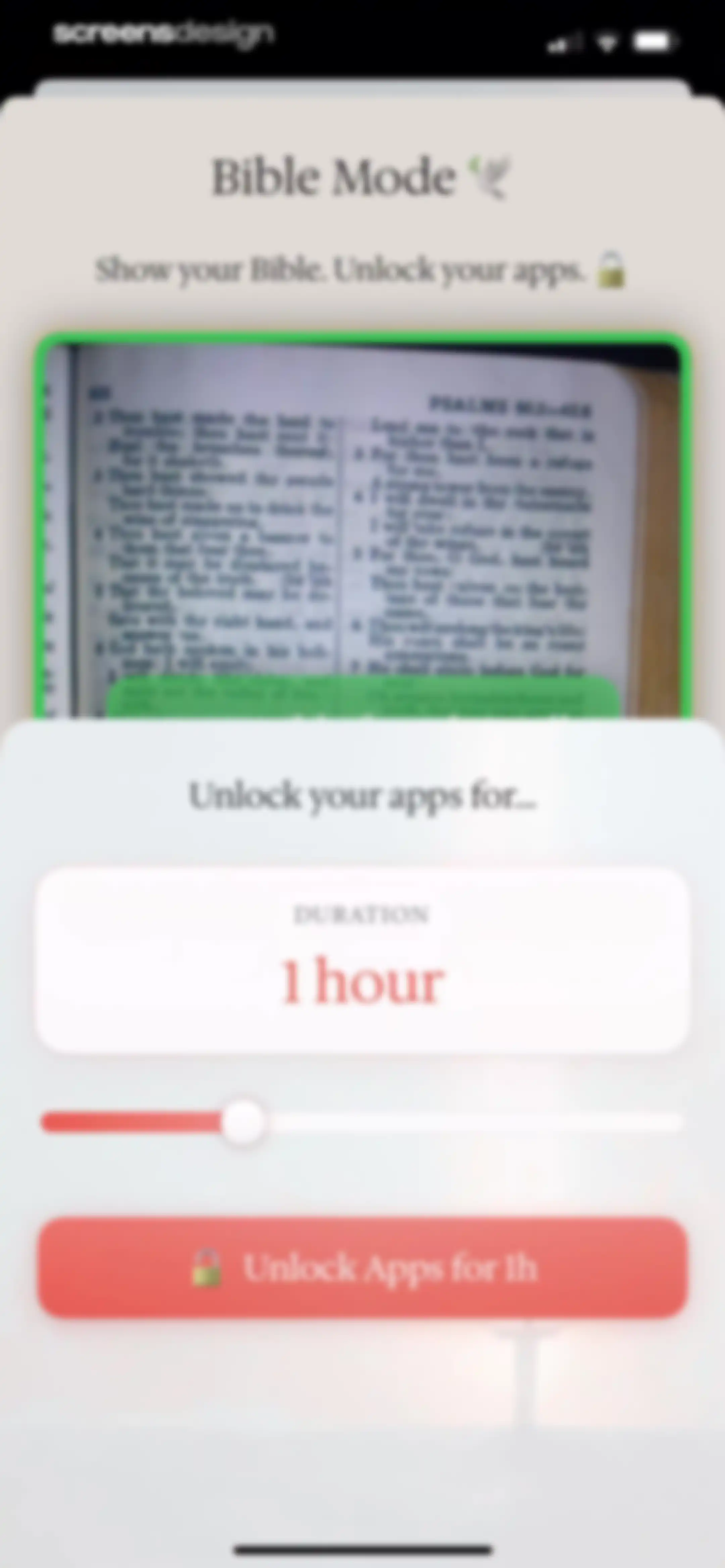 Bible Mode: Reduce Screen Time screen 60
