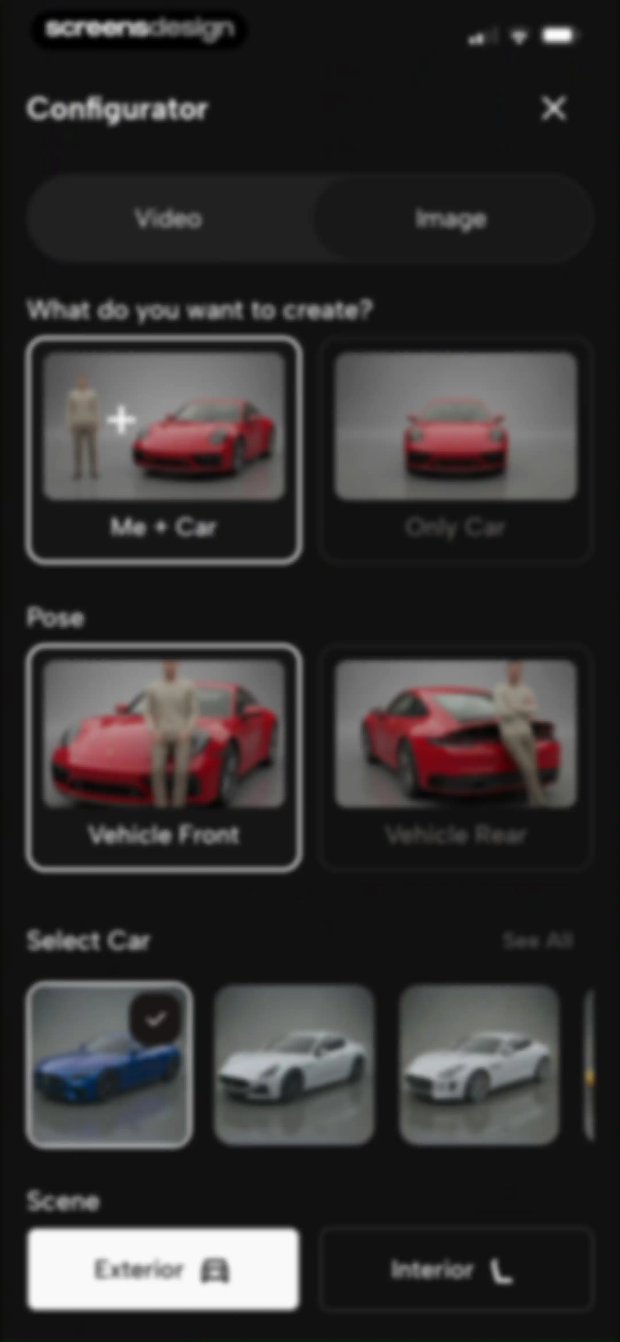 Posely: AI Car Photo & Video screen 19