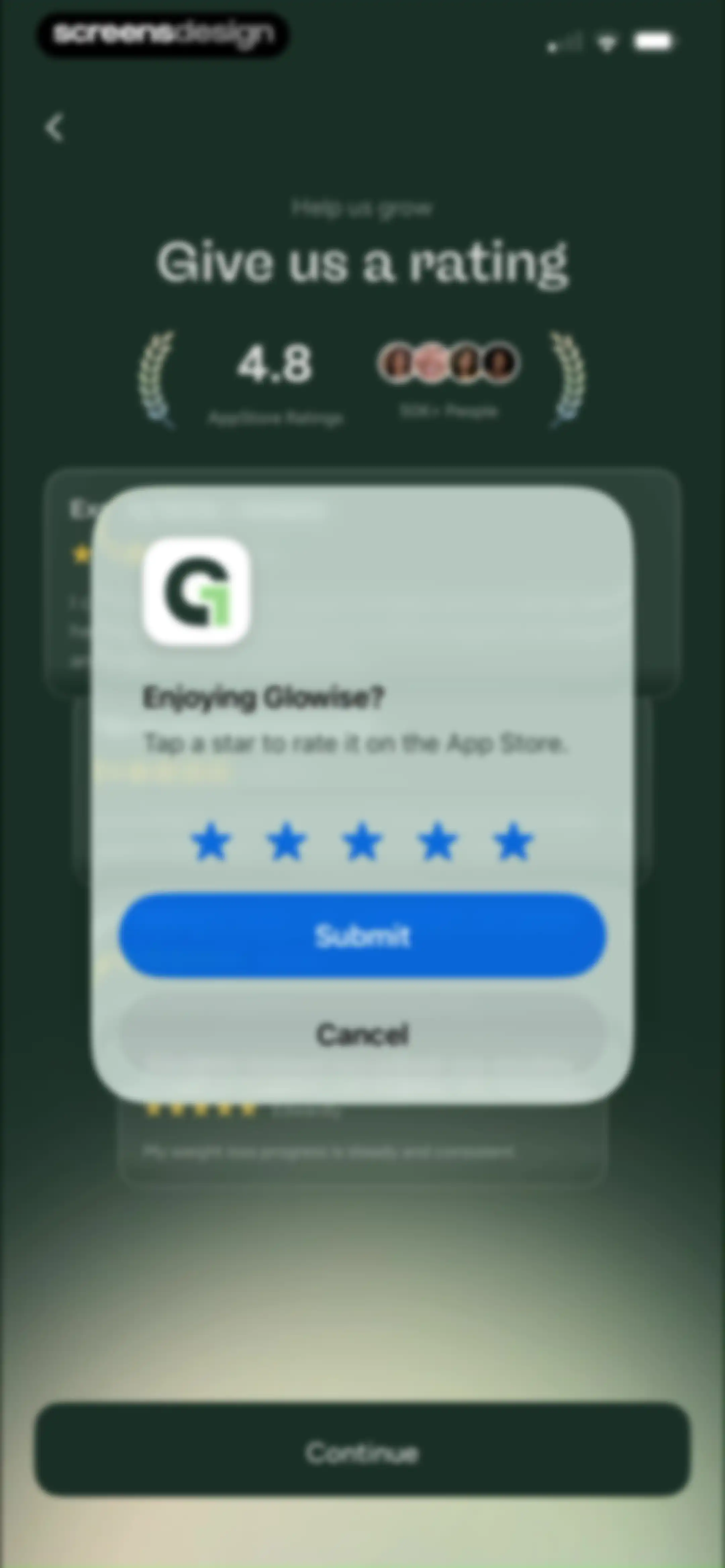 Glowise: GLP-1 Tracker & Diary screen 34