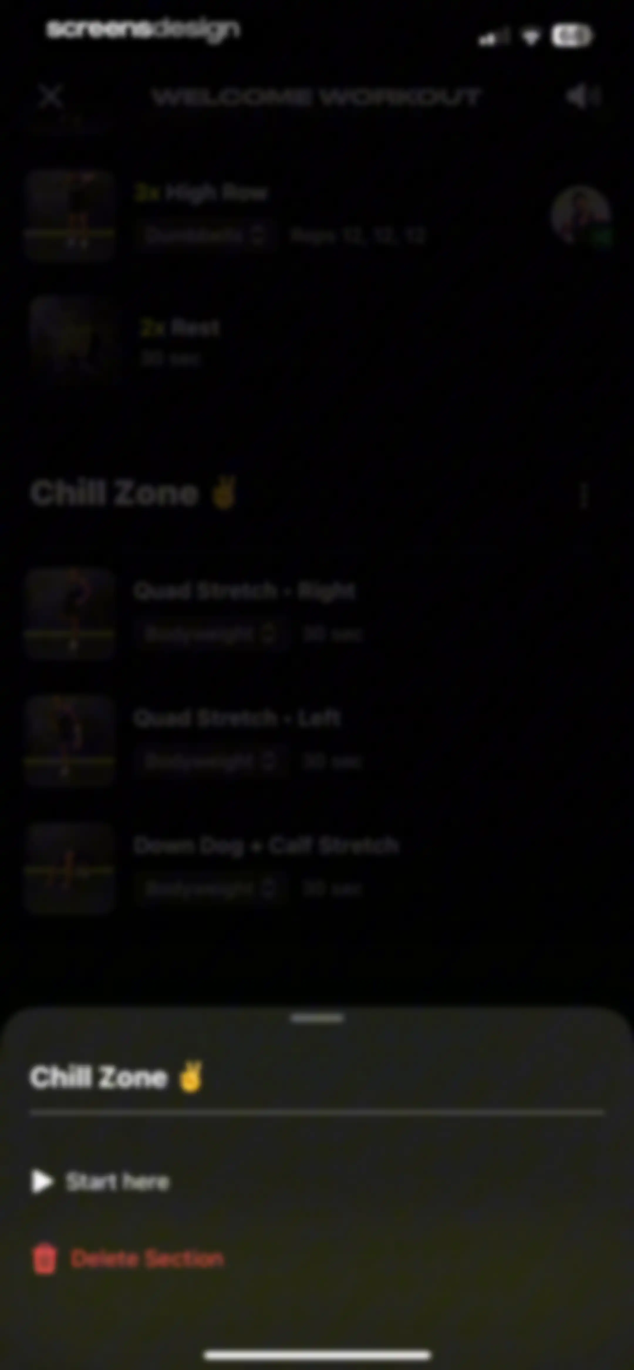 LADDER Strength Training Plans screen 32