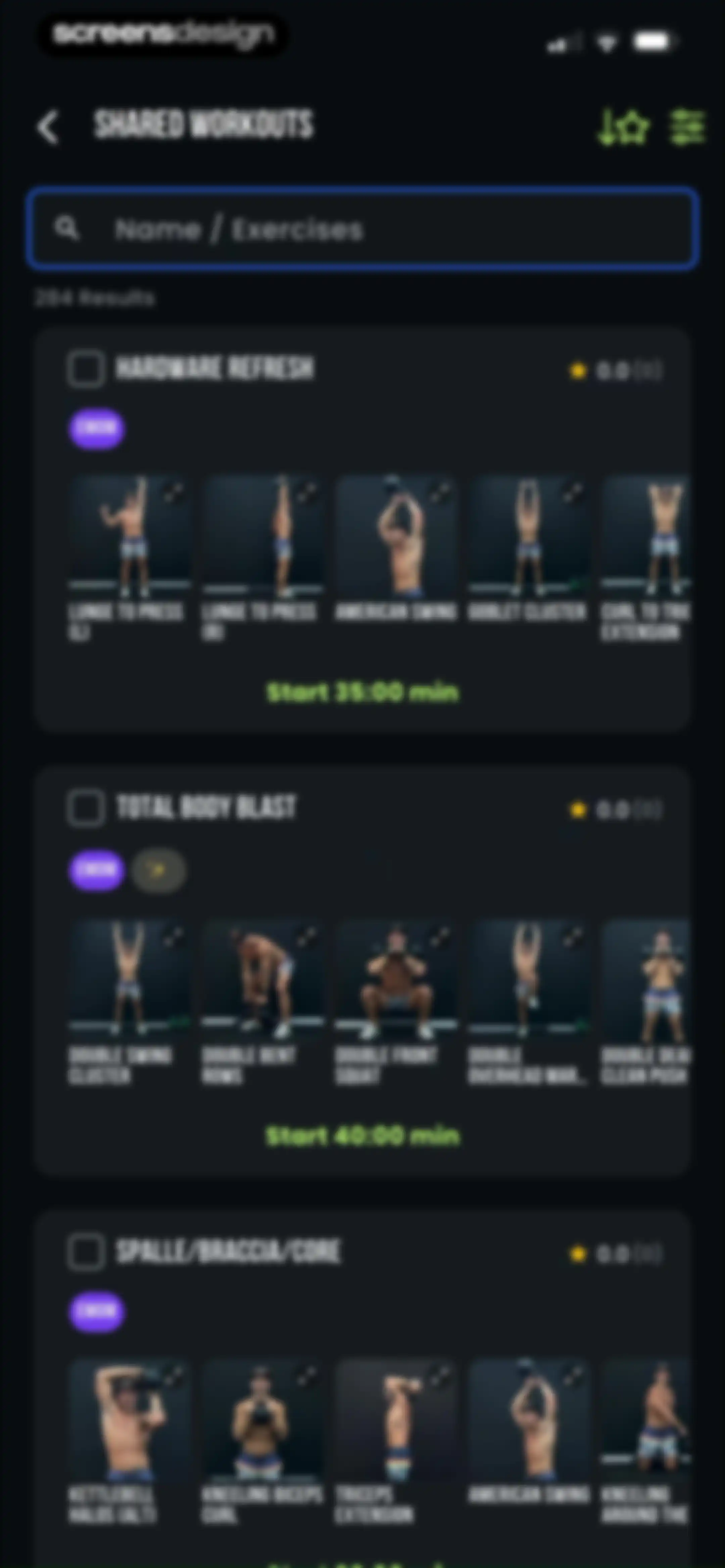 KBMH - Kettlebell Workouts screen 80