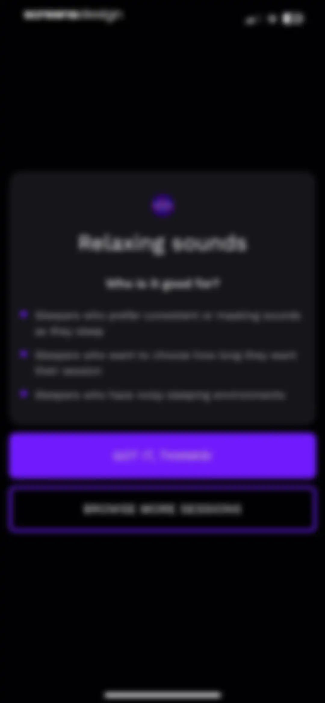 RISE: Sleep Tracker screen 111
