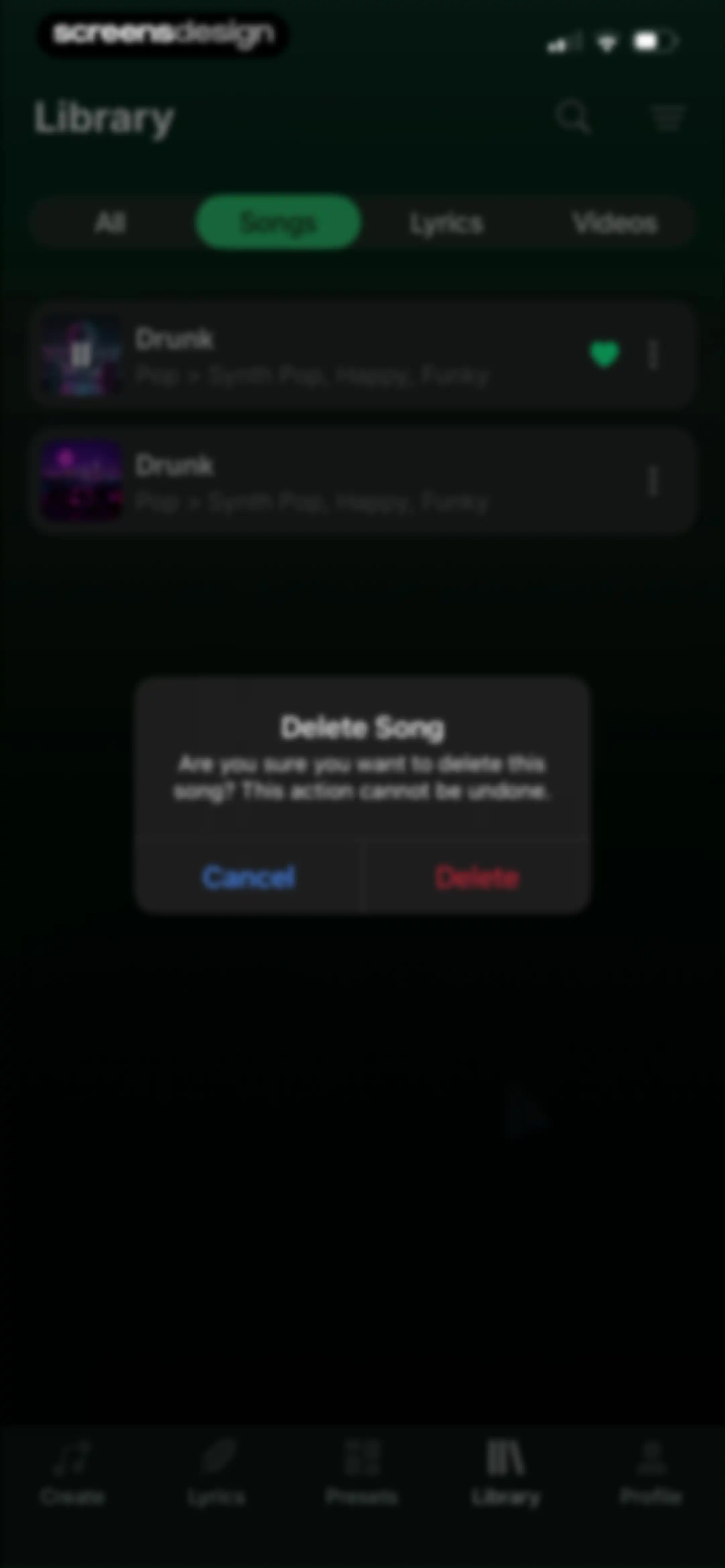 AI Song: AI Music Generator screen 60