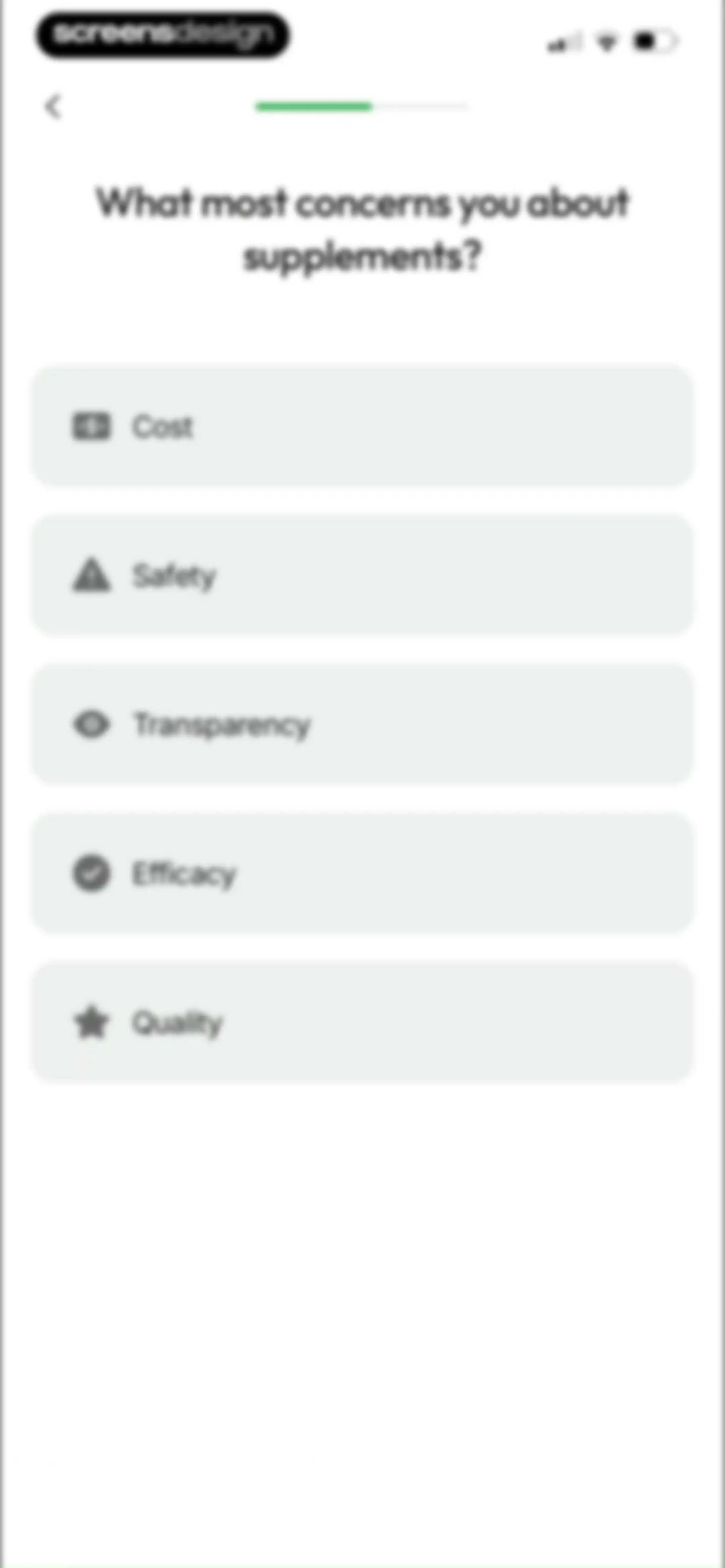 Prove It - Supplement Scanner screen 17