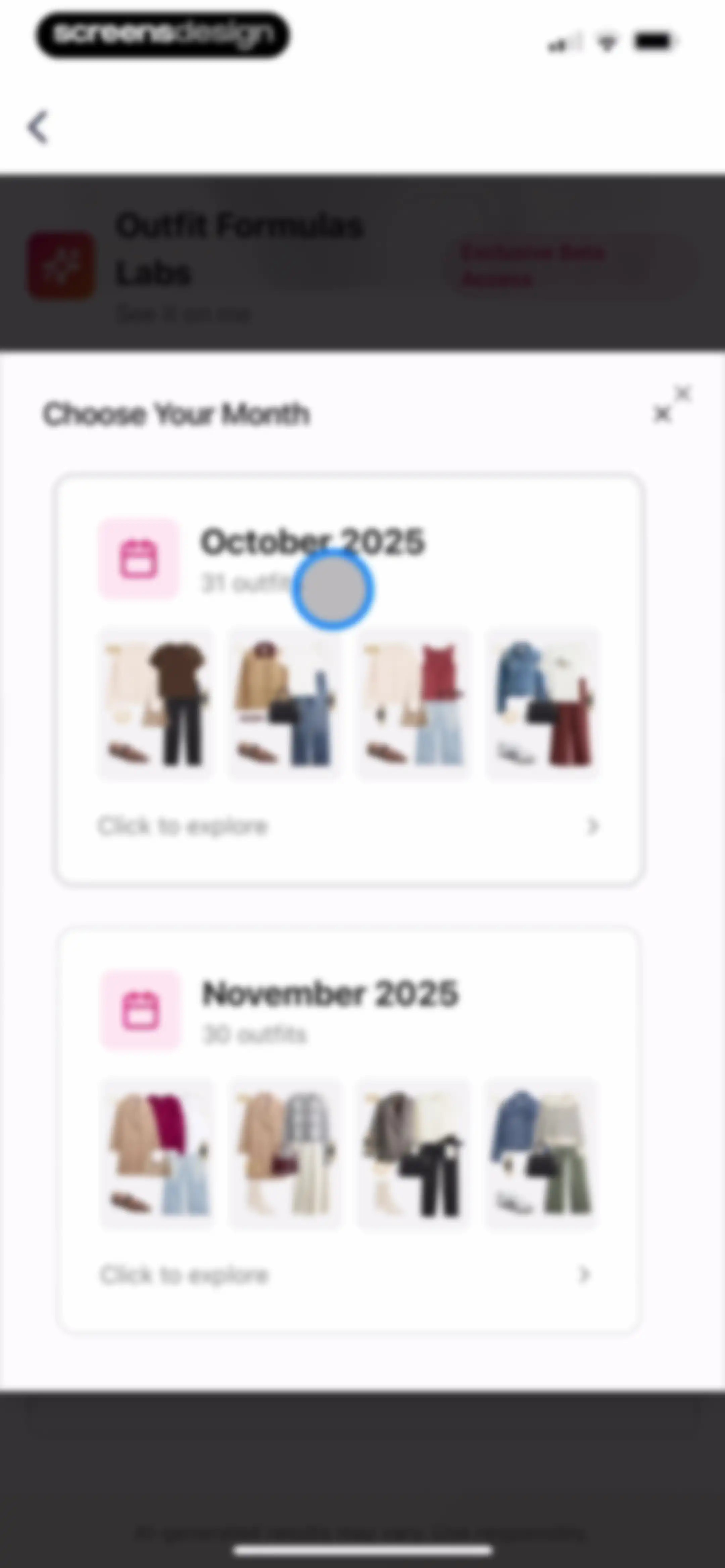 Outfit Formulas: Closet Maker screen 43