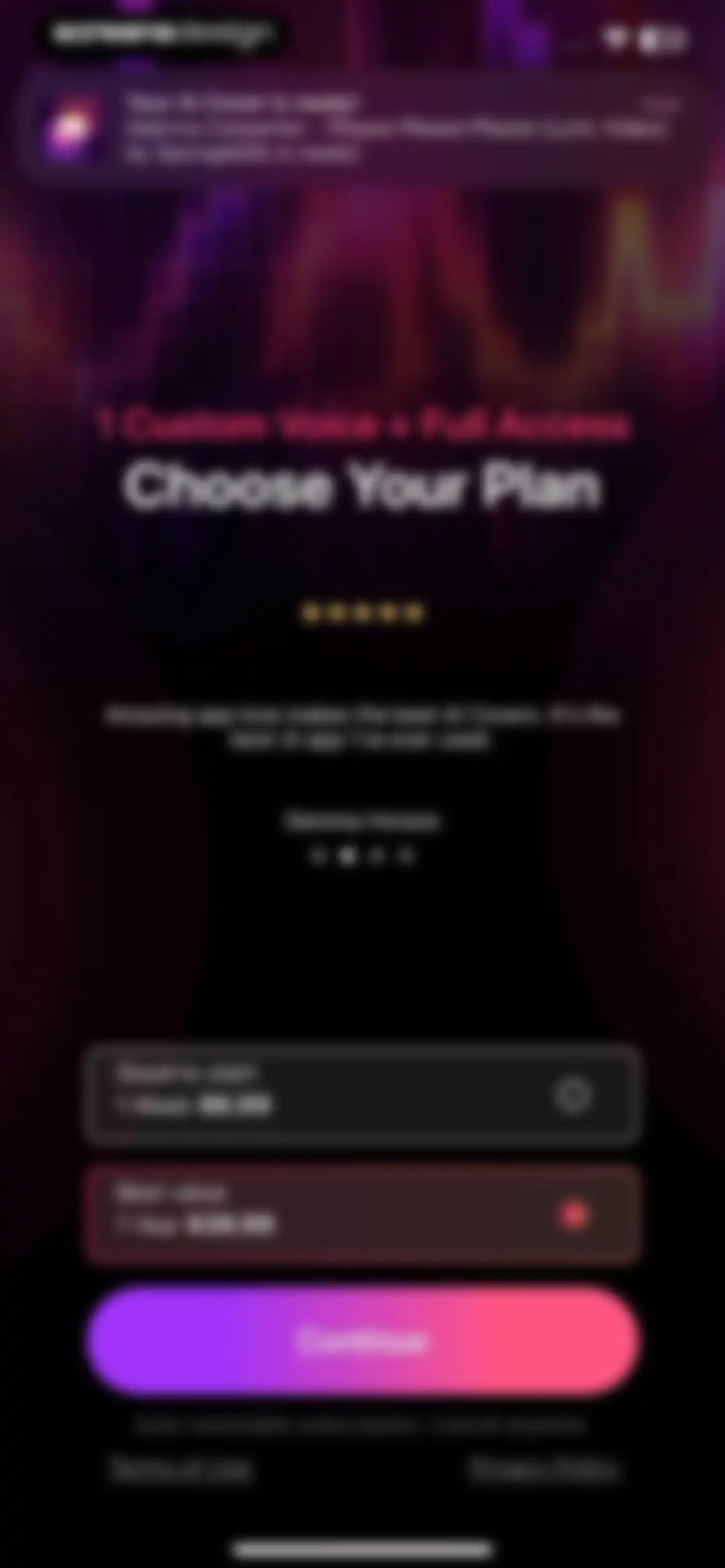 VocalMe: AI Music Generator screen 32