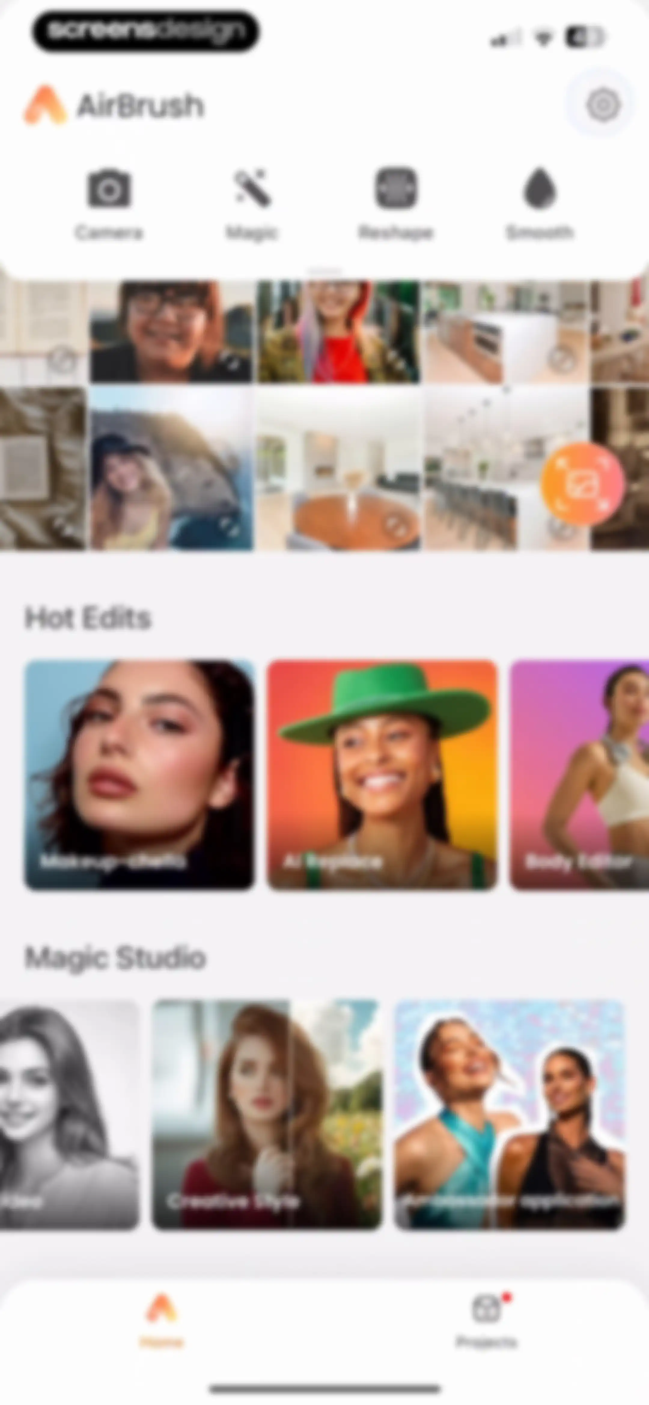 Airbrush: Face Photo Editor screen 128