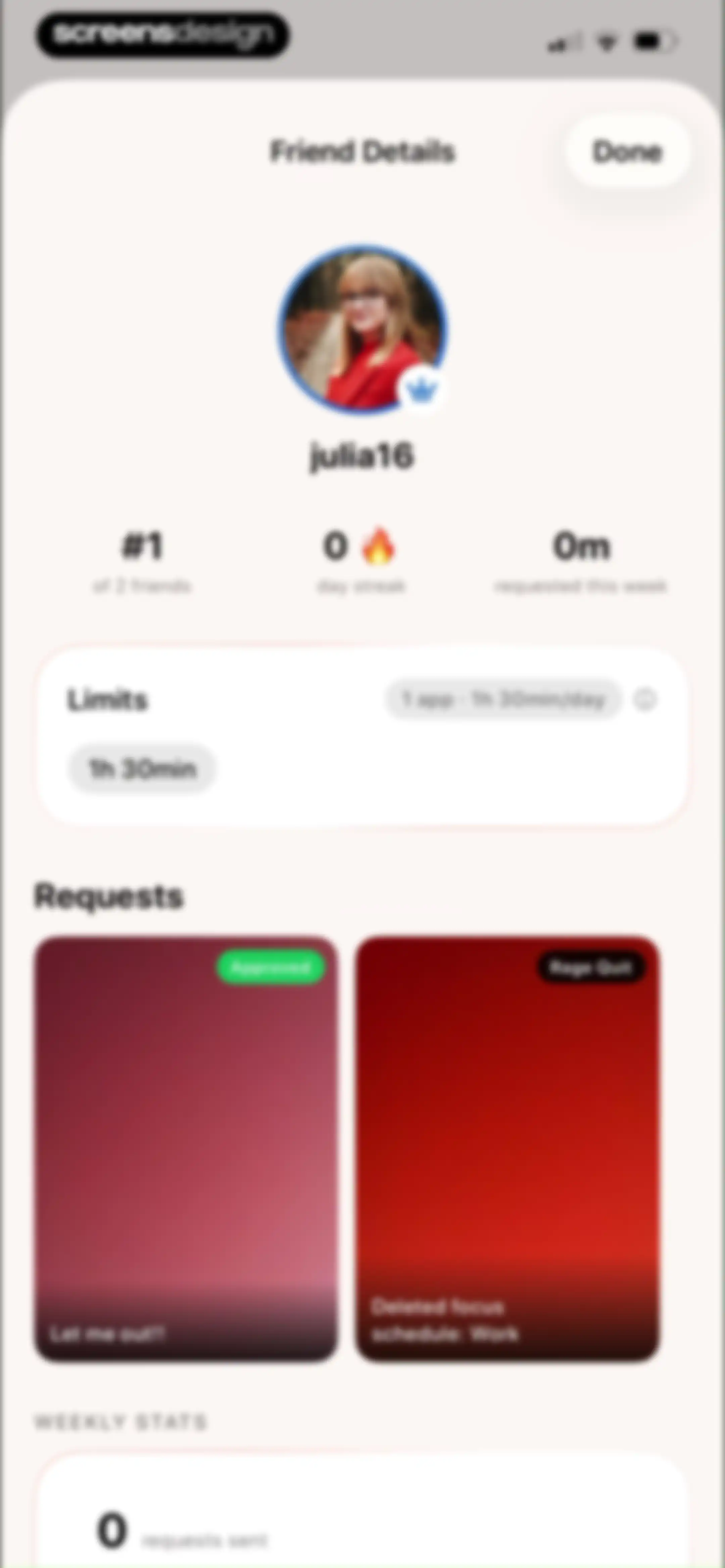 Useless - Screen Time Control screen 76