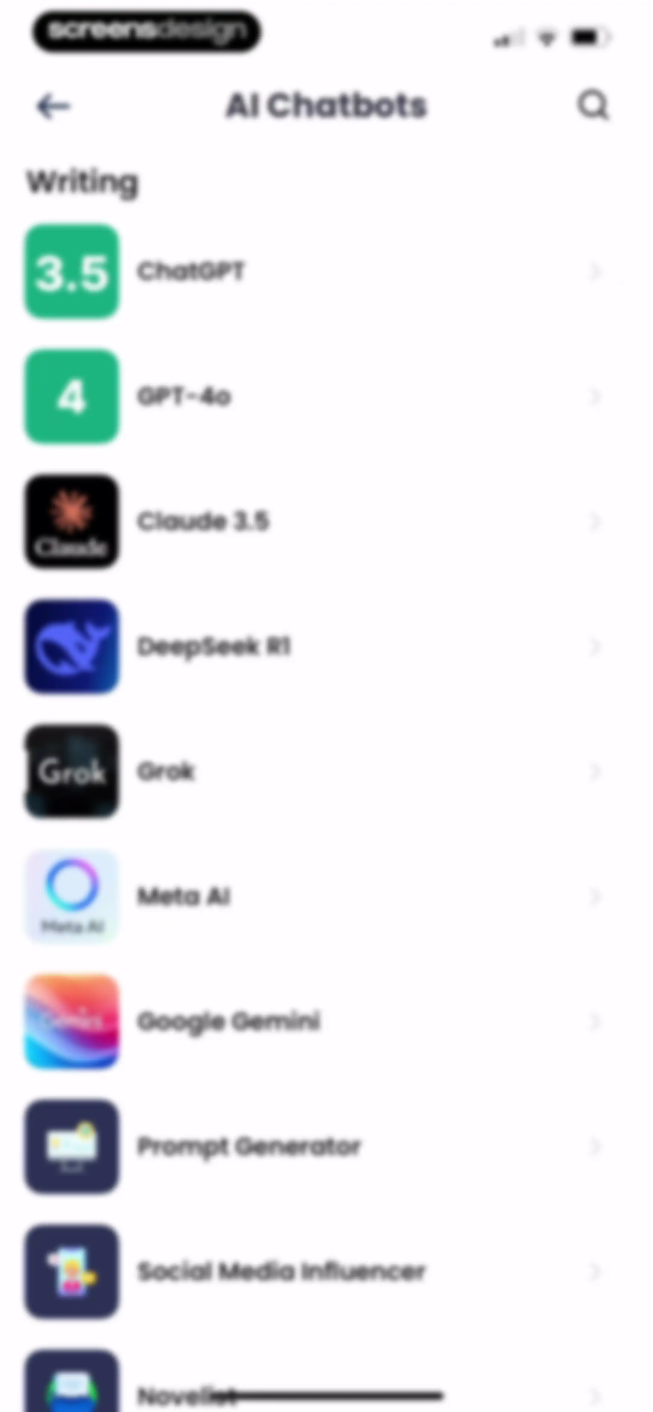 Chat AI - Ask Anything screen 39