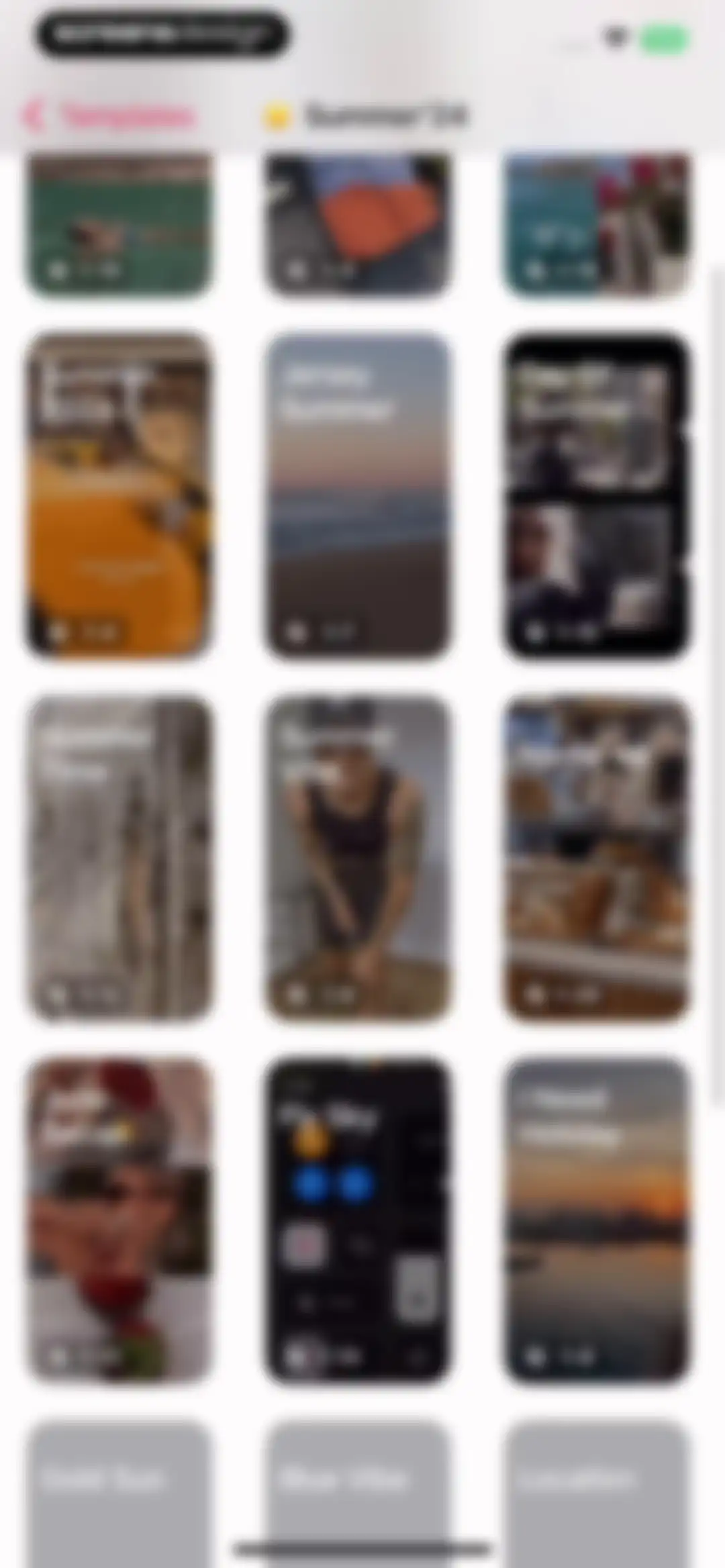 Reels Templates & Maker screen 67