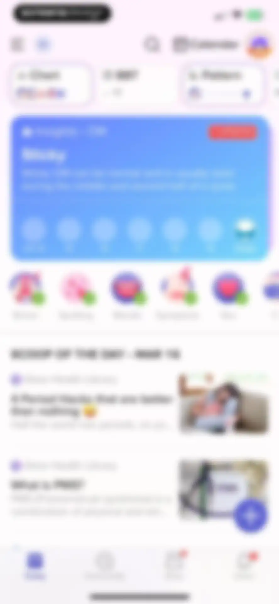 Glow Ovulation & Period App screen 54