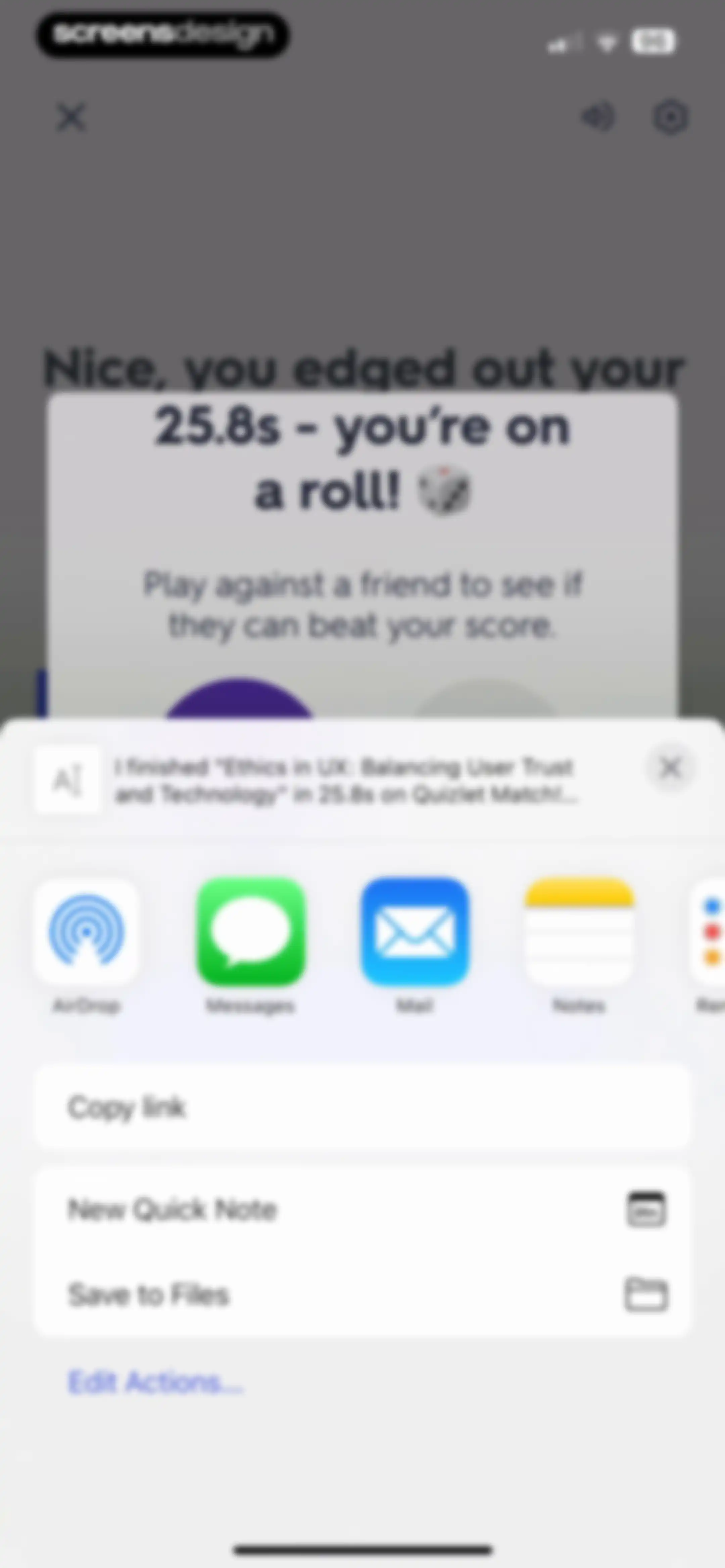 Quizlet: More than Flashcards screen 71