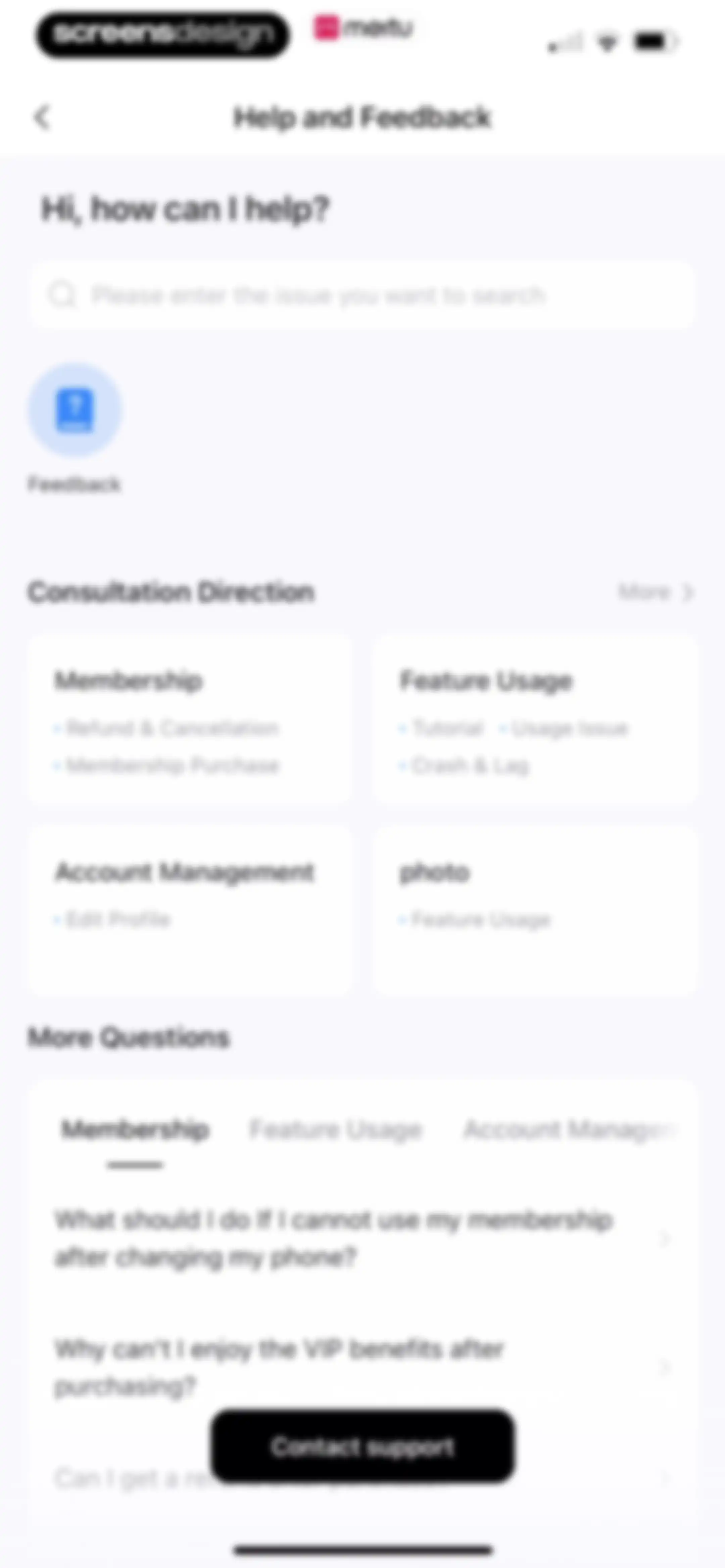 Meitu AI Photo & Video Editor screen 203