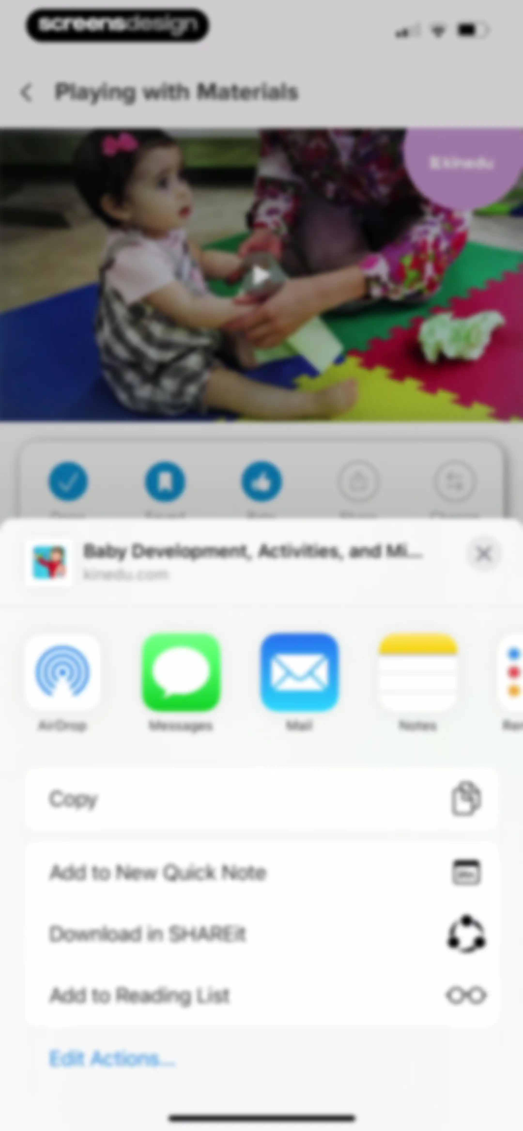 Kinedu: Baby Development screen 64