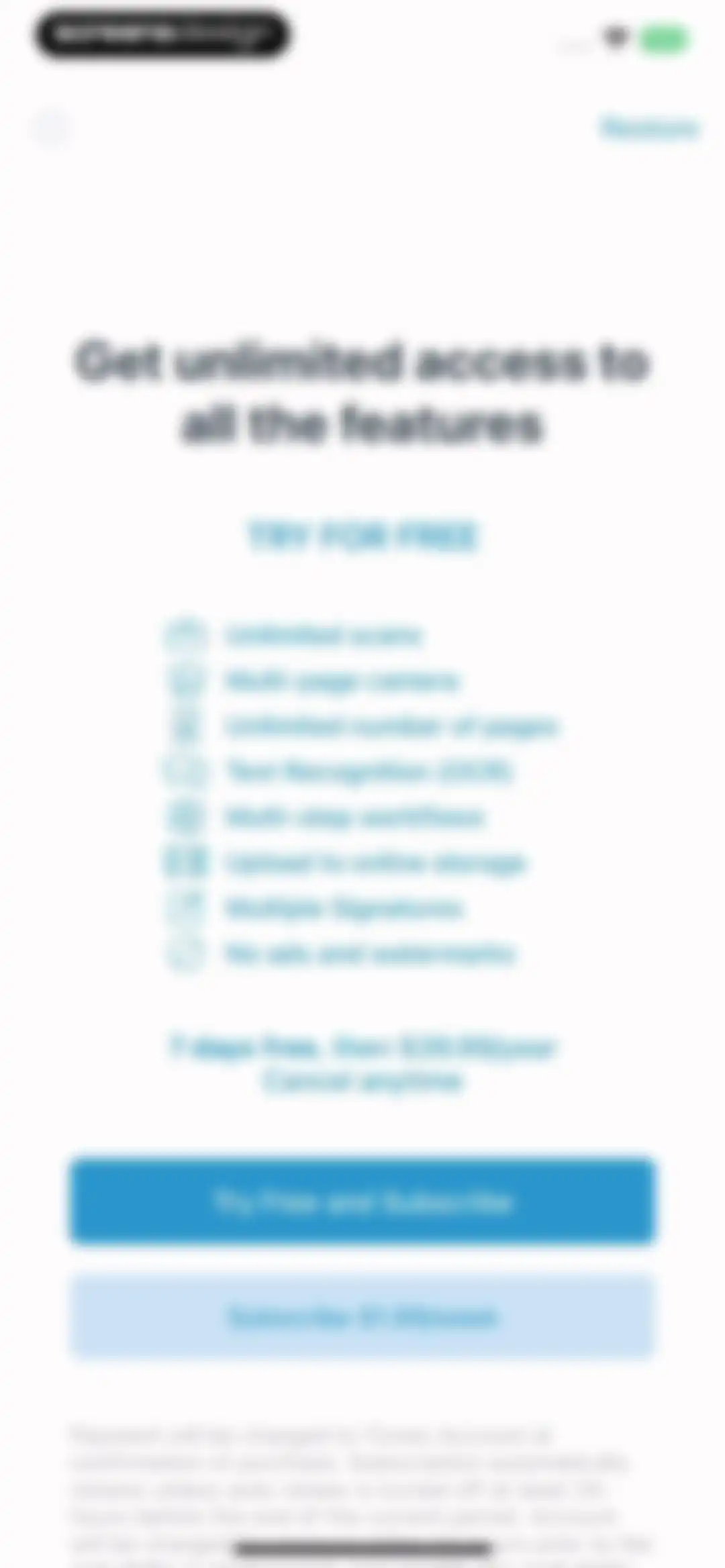 Scanner App: Fast PDF Doc Scan screen 5