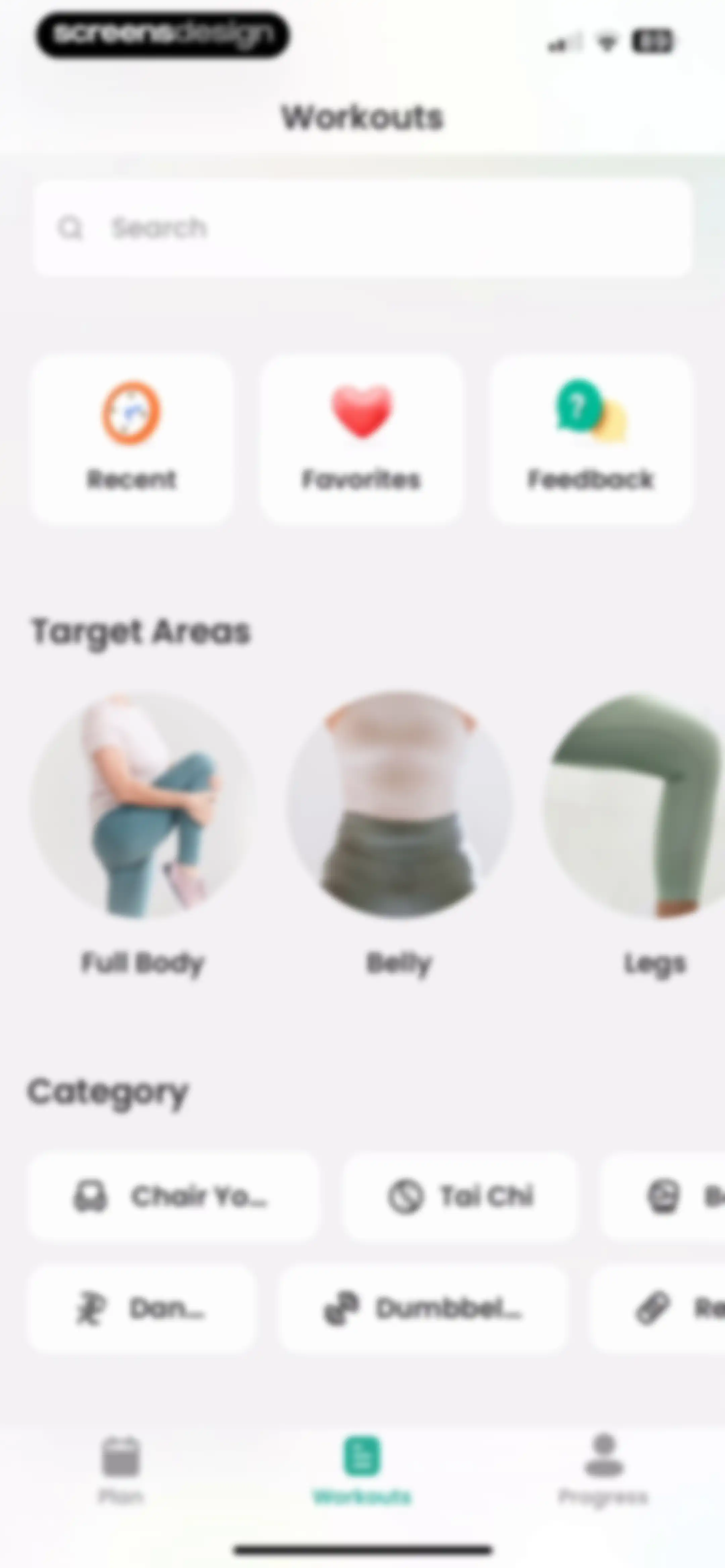 Workout for Seniors: SeniorFit screen 113