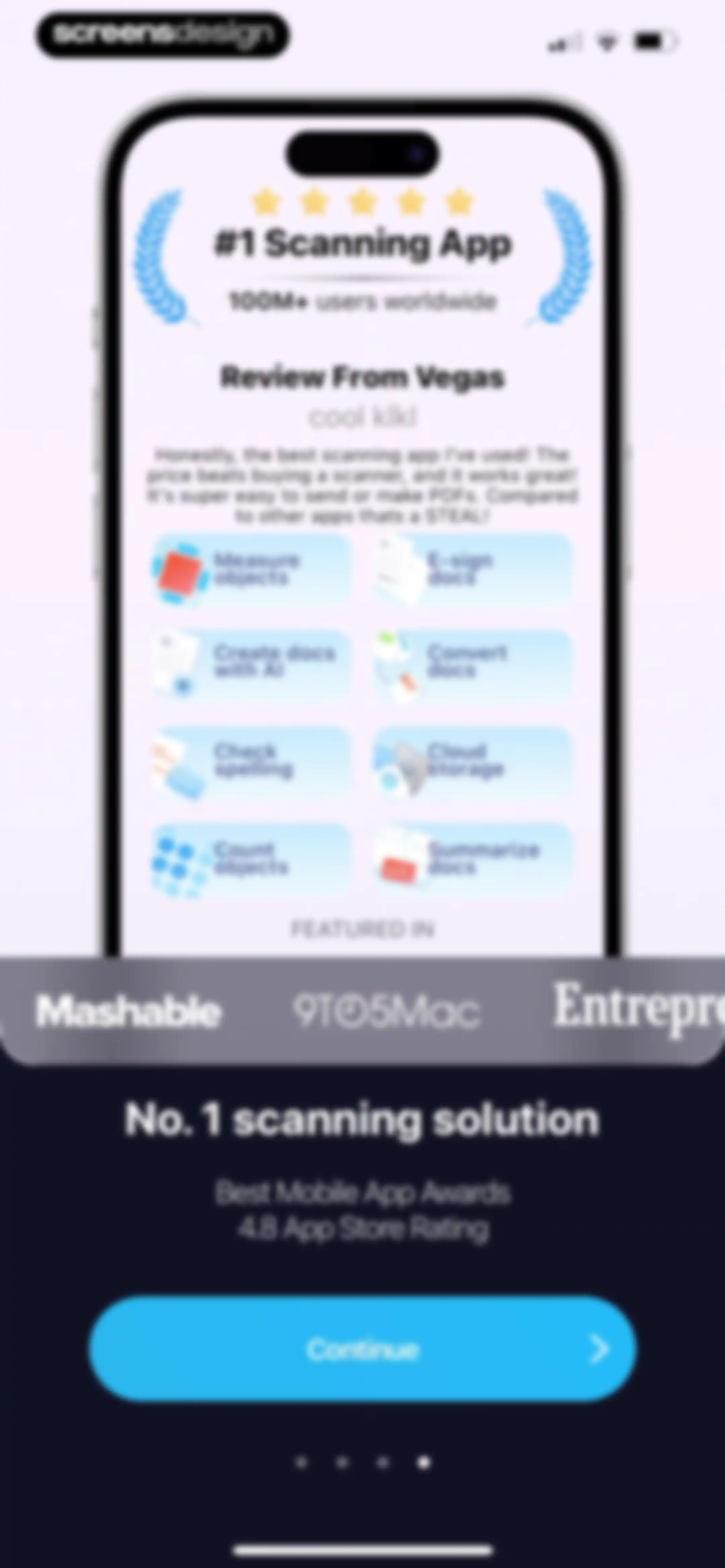 iScanner: PDF Document Scanner screen 7
