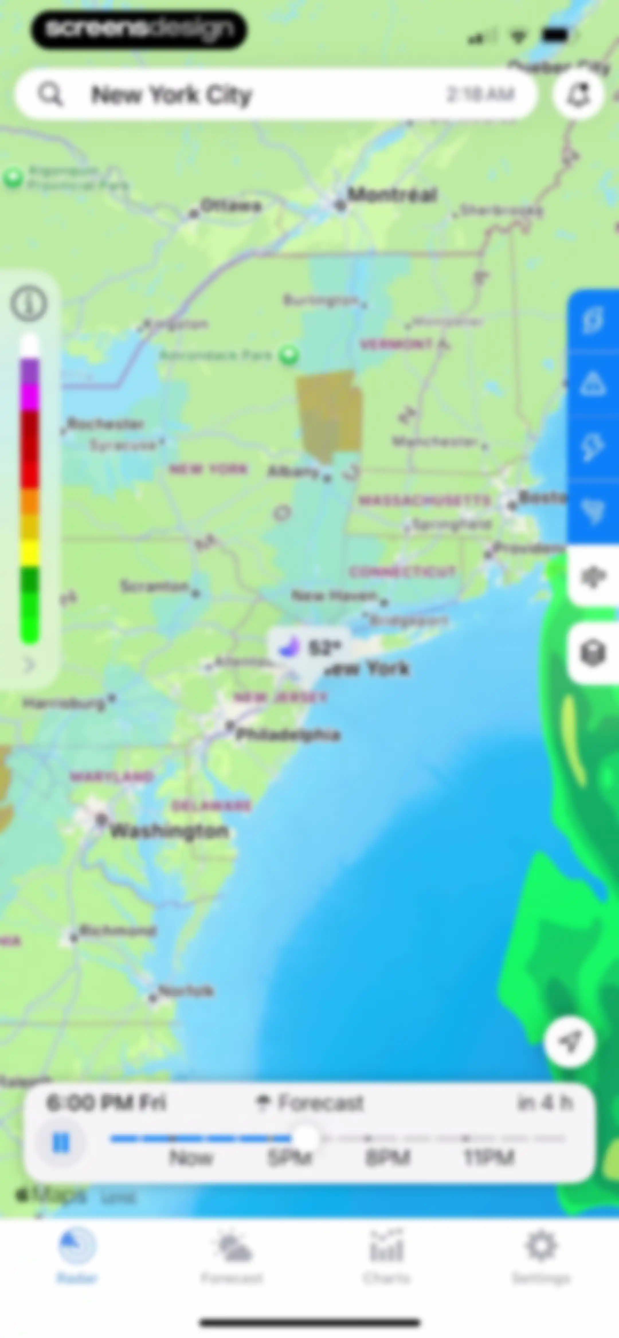 Weather Radar - NOAA Channel screen 51