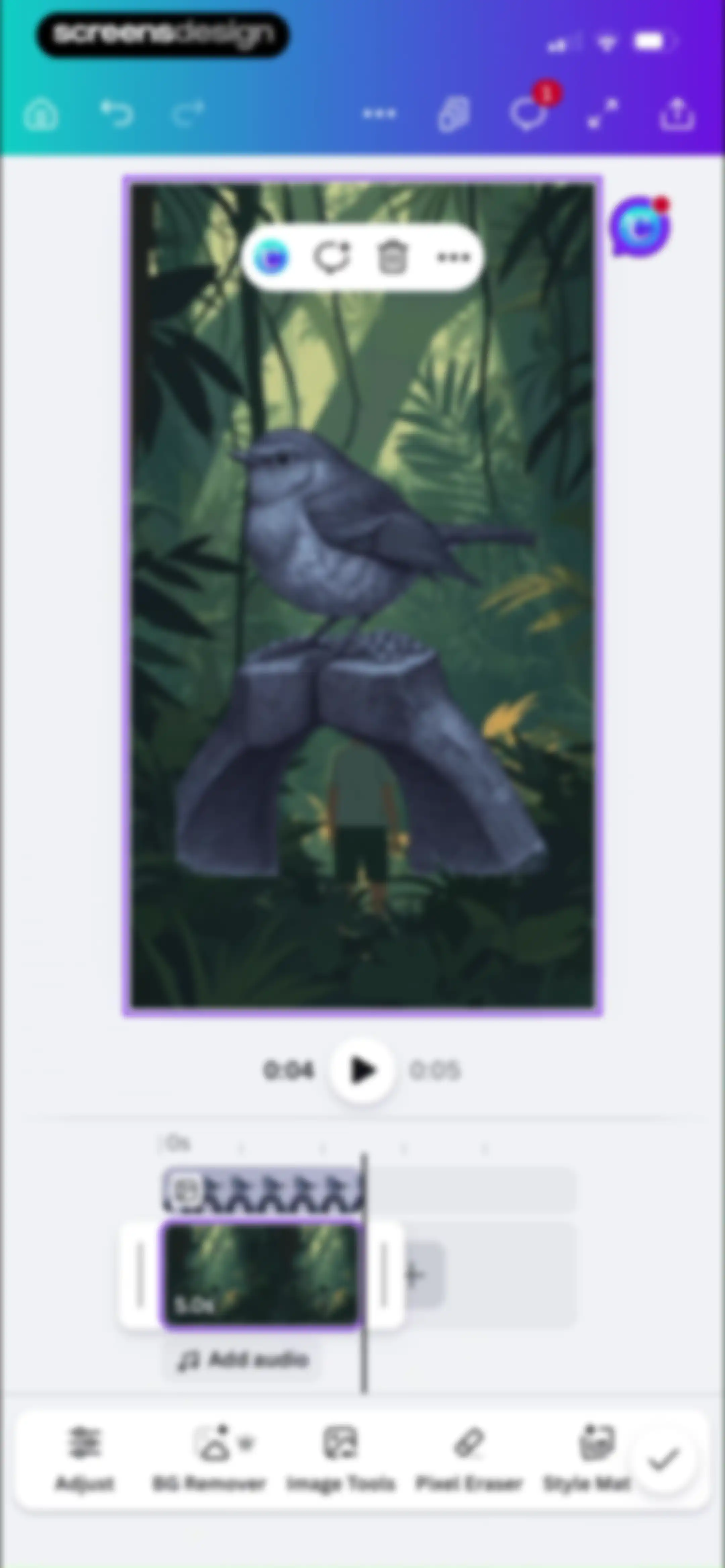 Canva: AI Video & Photo Editor screen 62