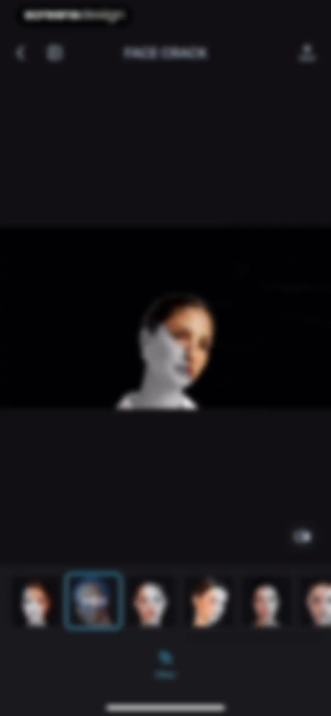 Edit Up: AI Photo Video Editor screen 108