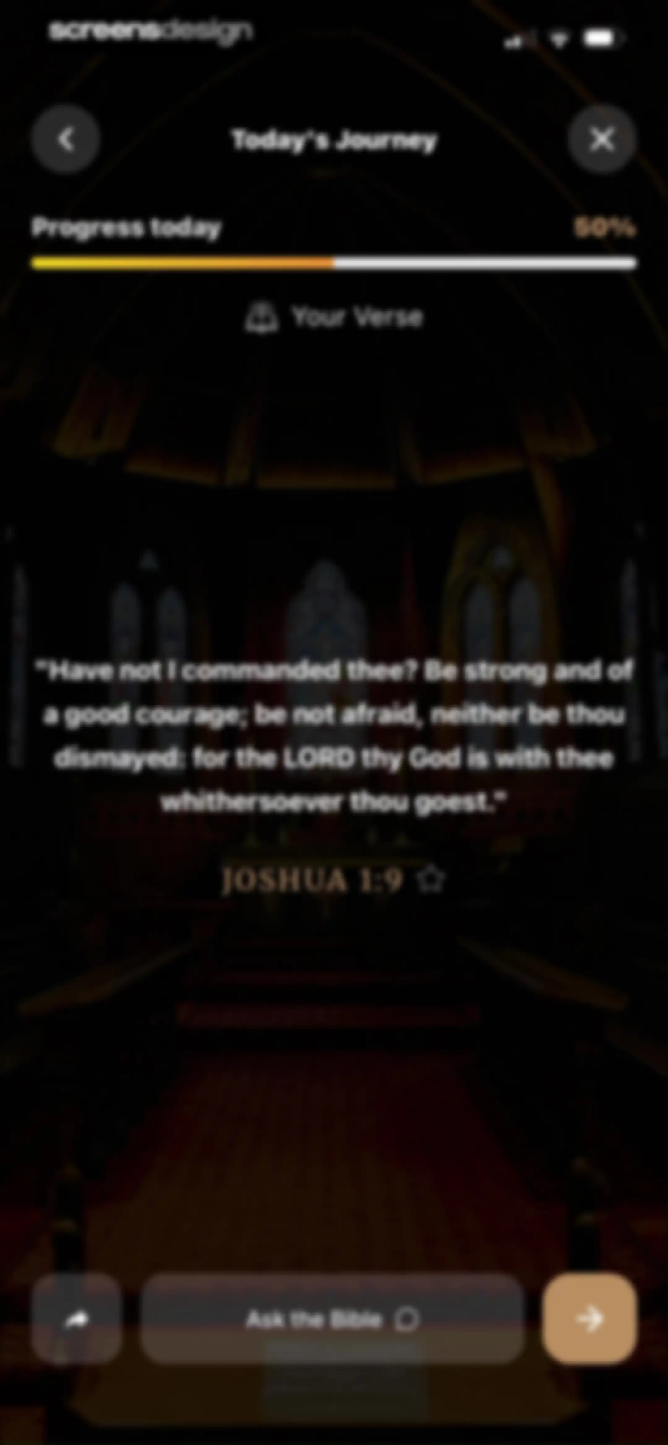 Holy Bible Widget: Daily Verse screen 37
