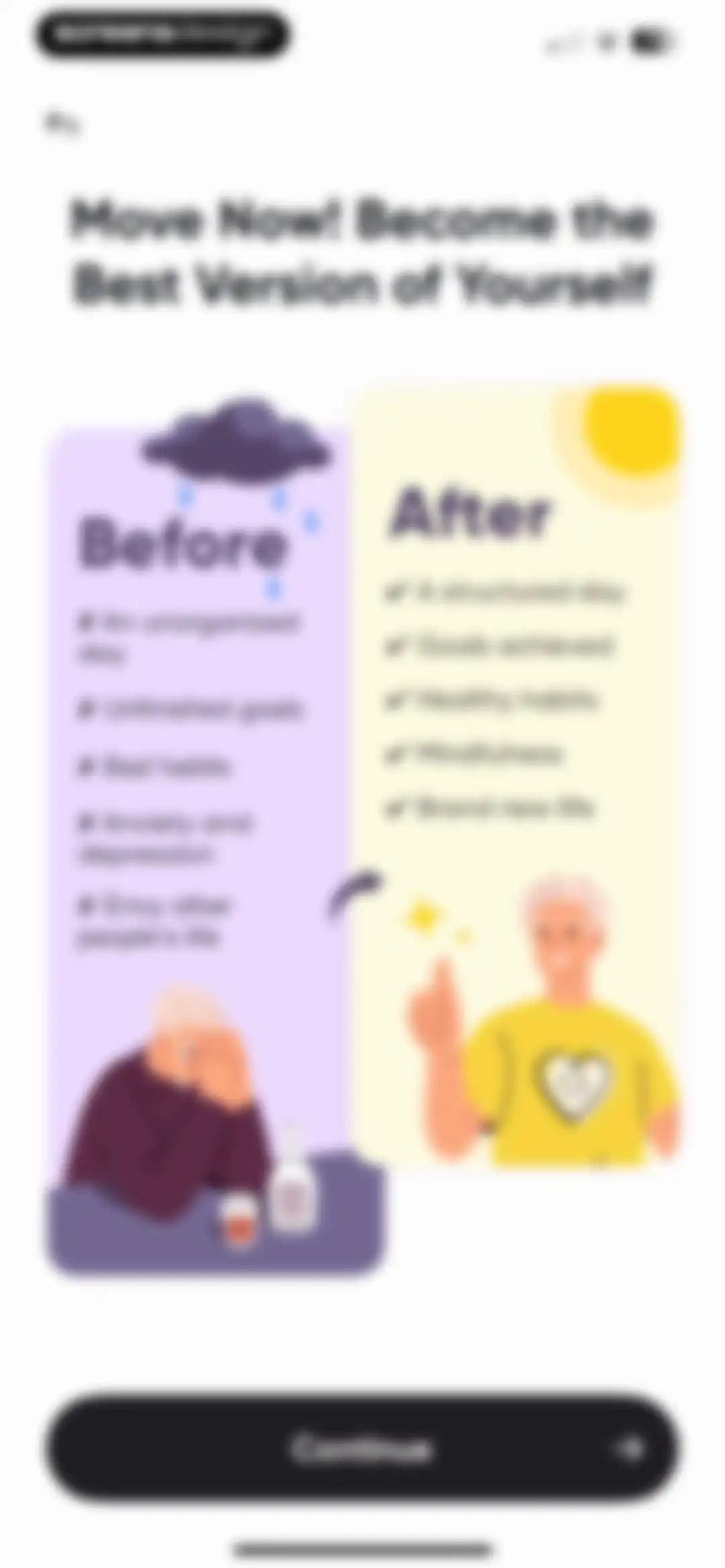 Me+ Lifestyle Routine screen 14