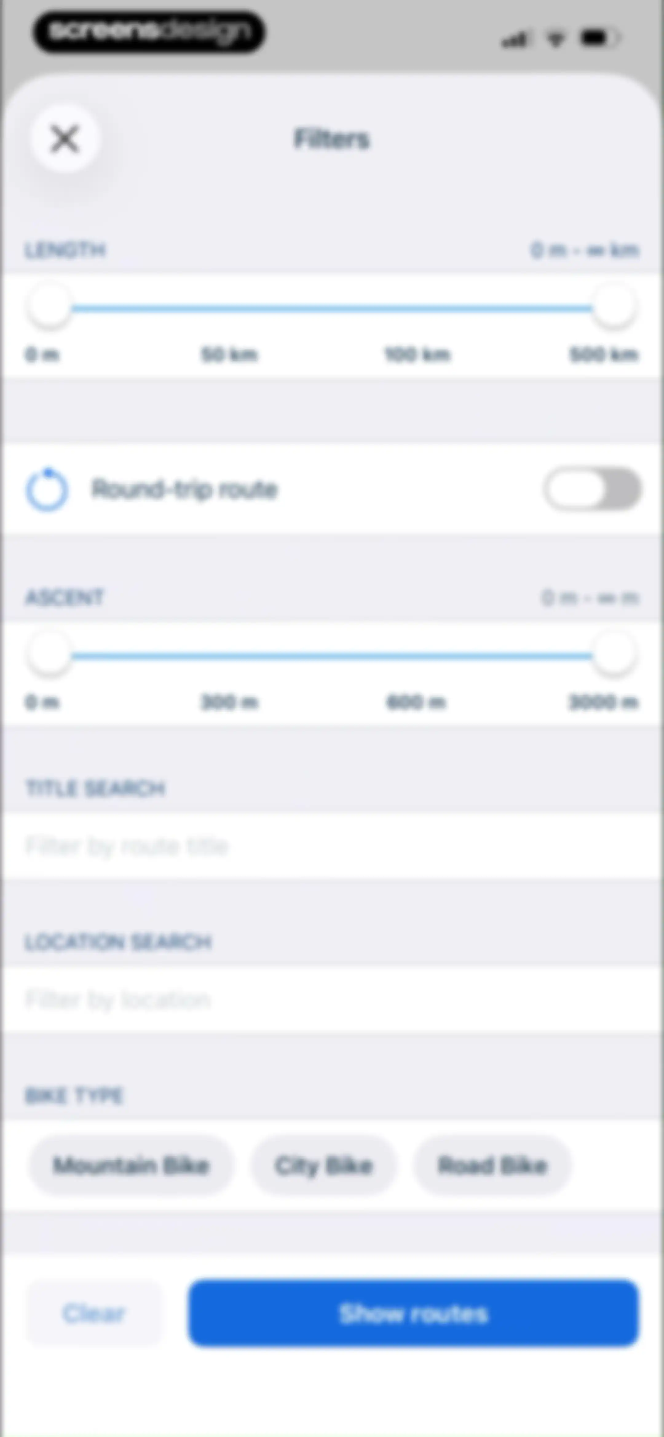 Bikemap: Bicycle Tracker & GPS screen 90