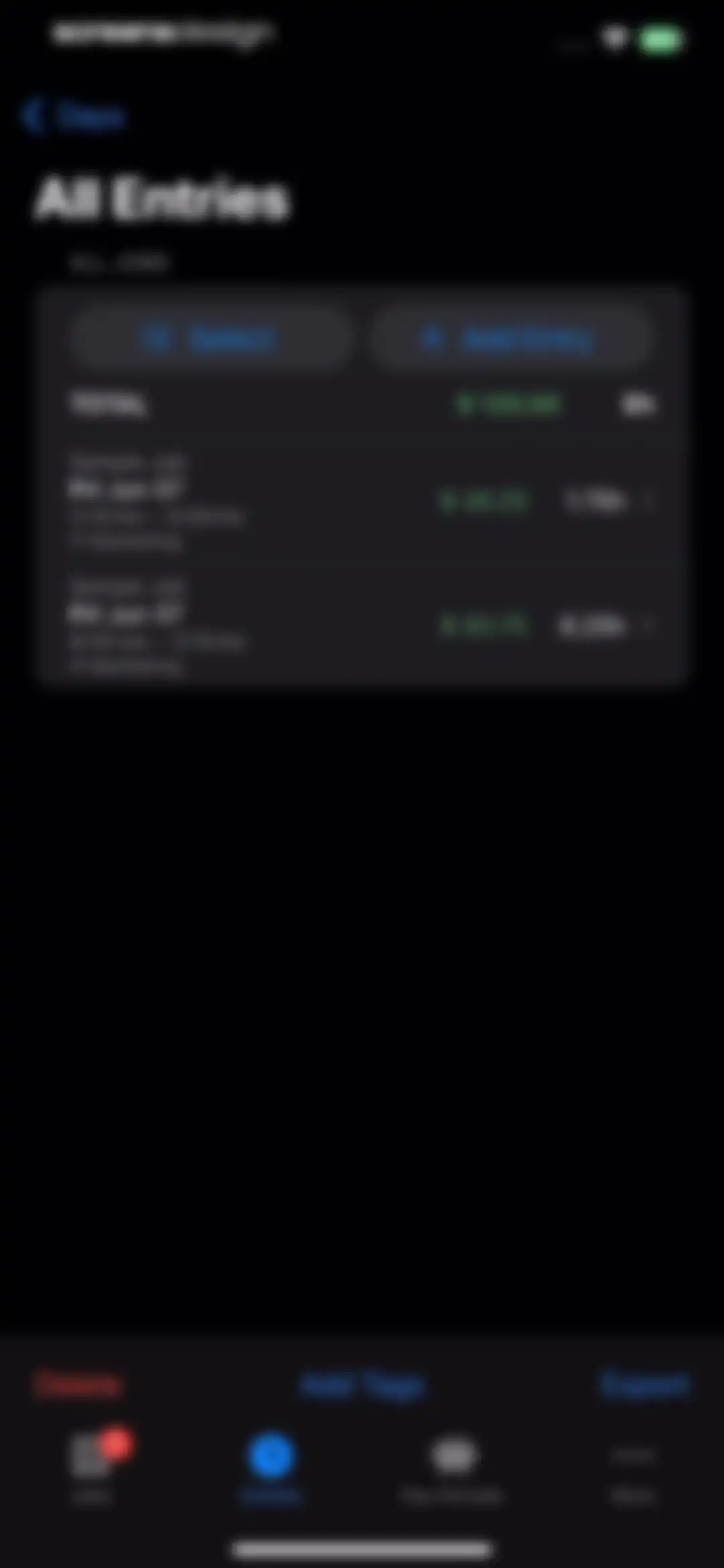Hours Tracker: Time Tracking screen 34