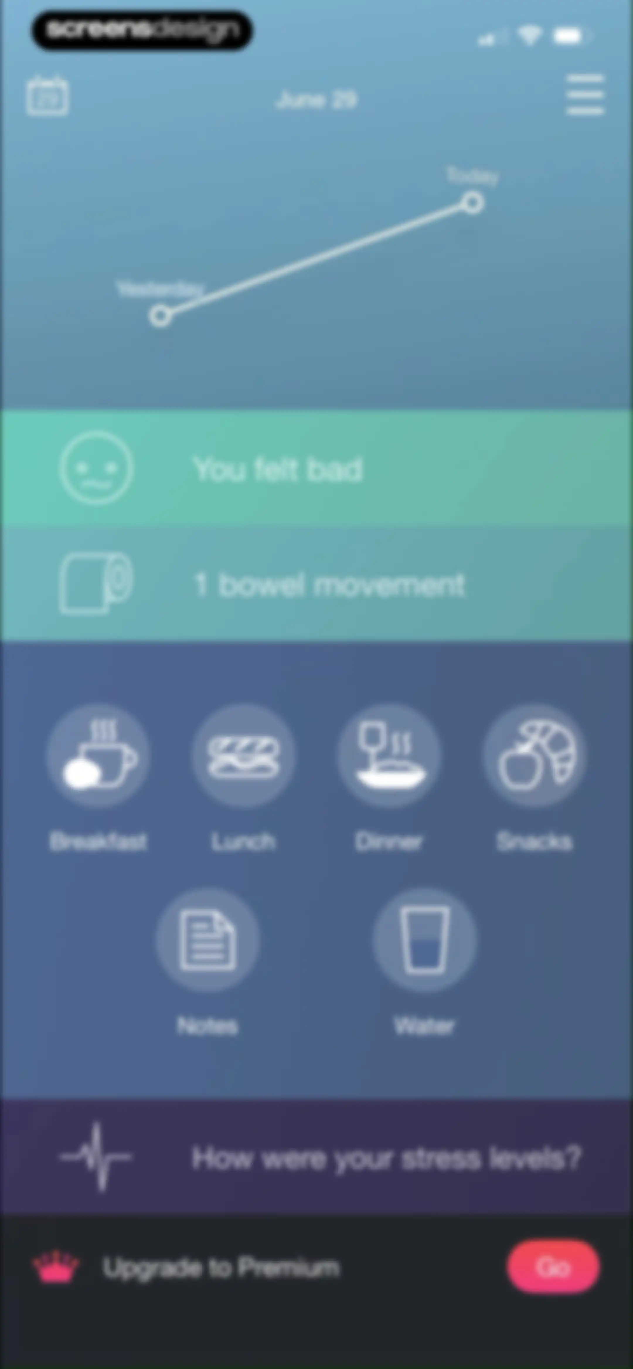 Bowelle - The IBS tracker screen 50