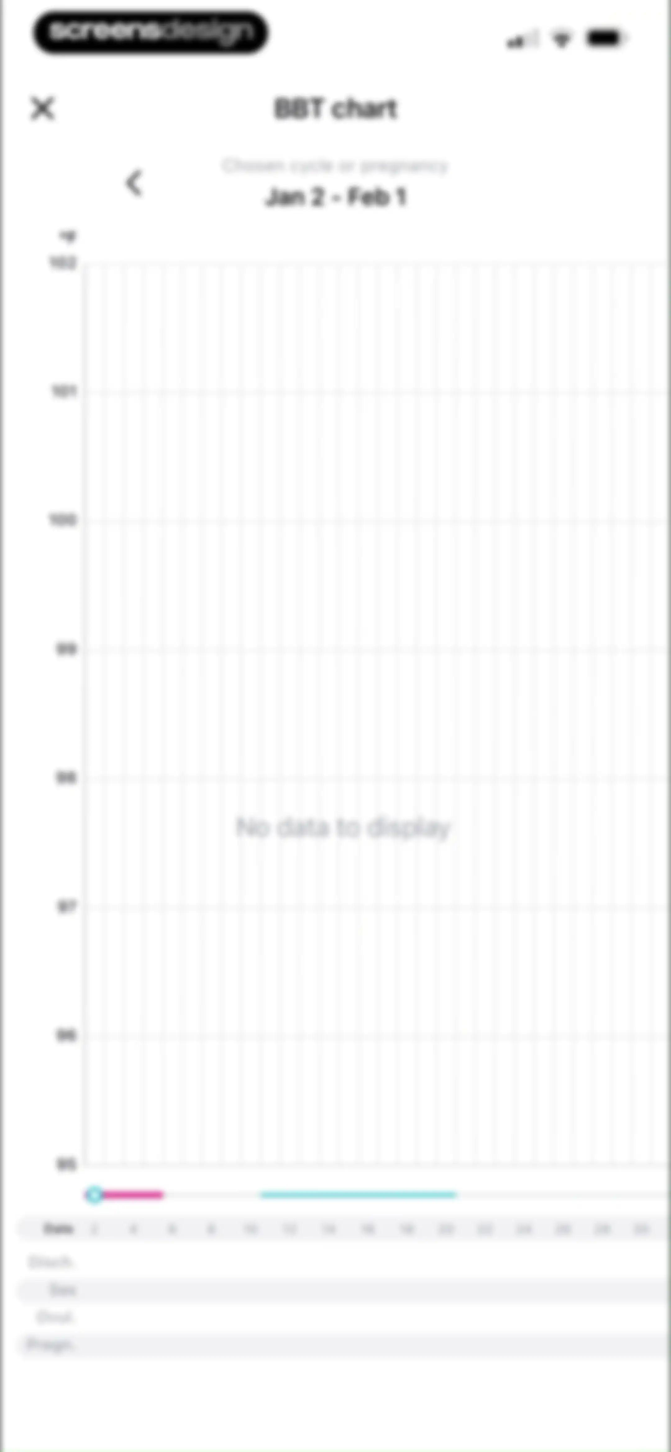 Pregmate Ovulation Tracker screen 109