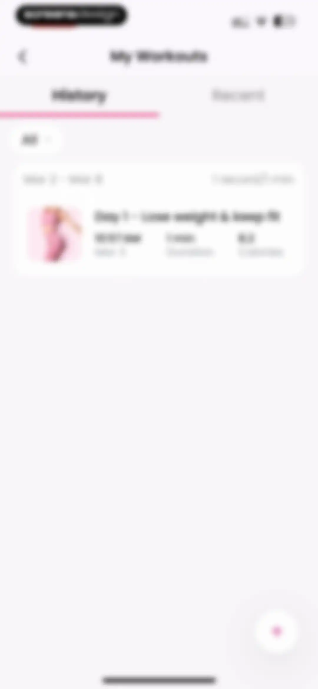 Lose Weight for Women at Home screen 153